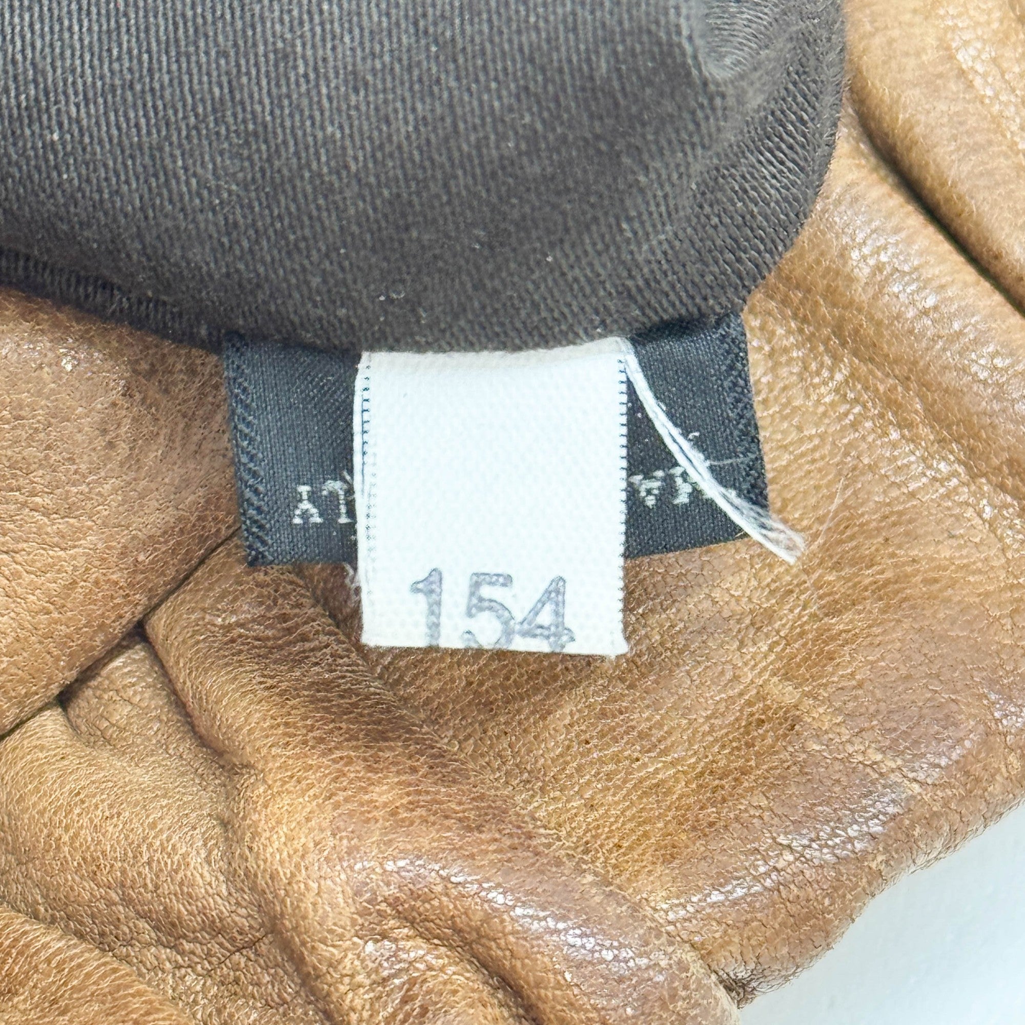 Vitello Brown Leather Two Way Bag