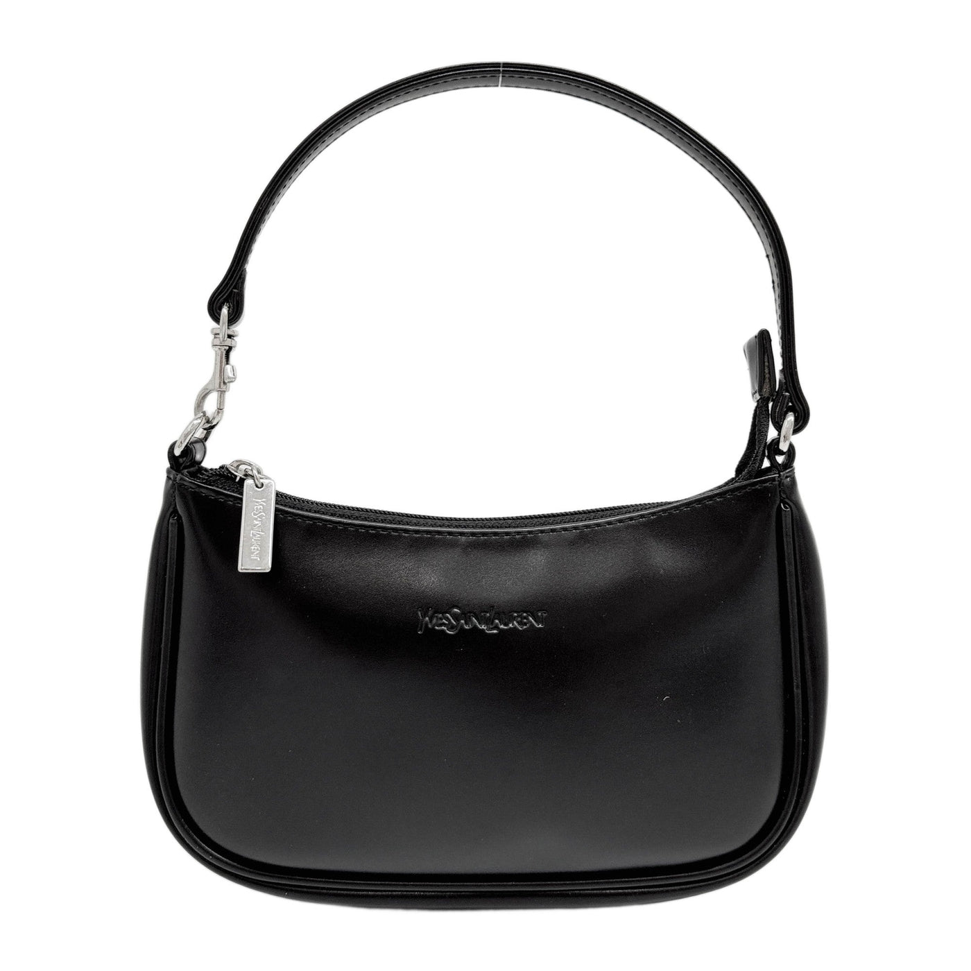 Black Leather Hand Bag