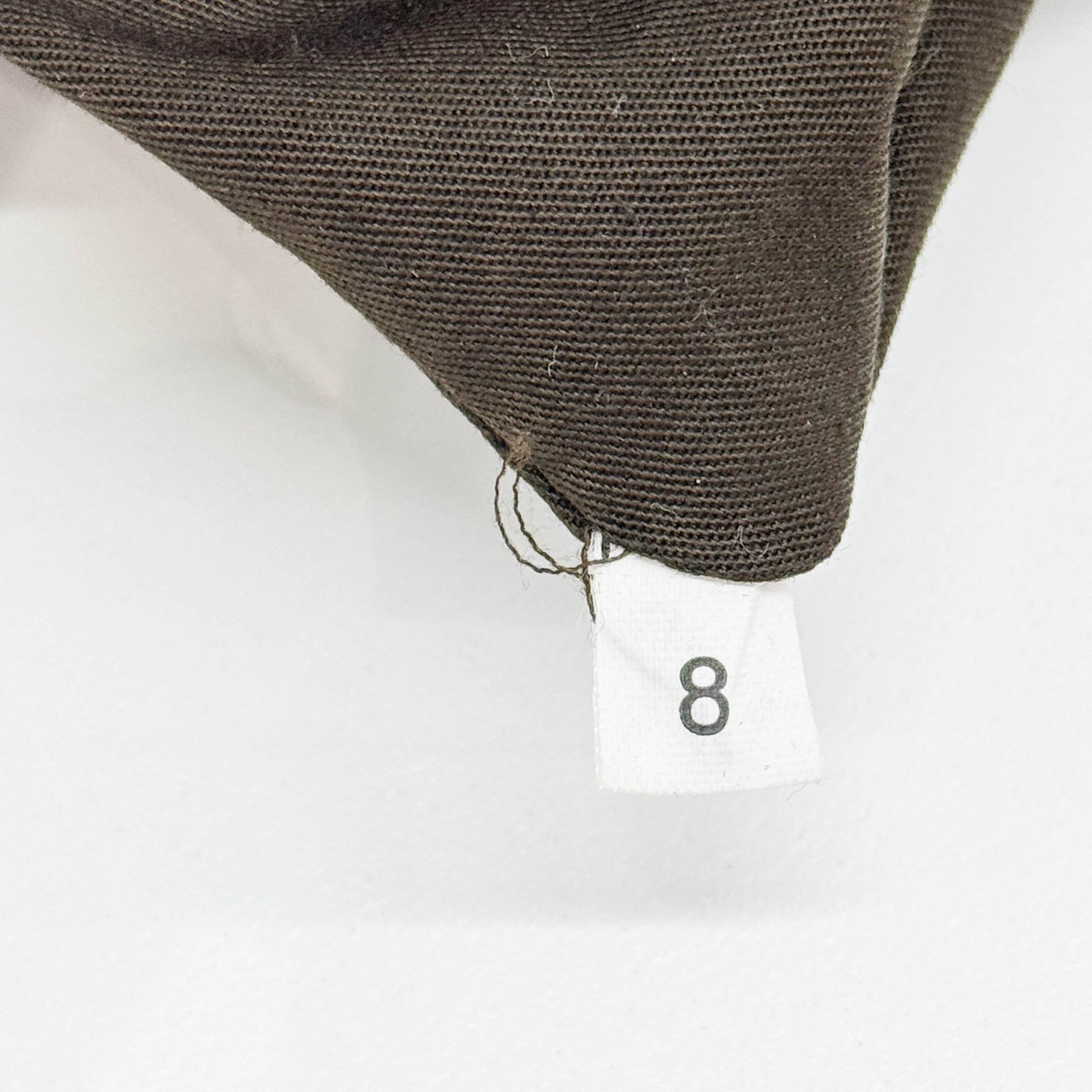 Rose Buckle Brown Leather Shoulder Bag