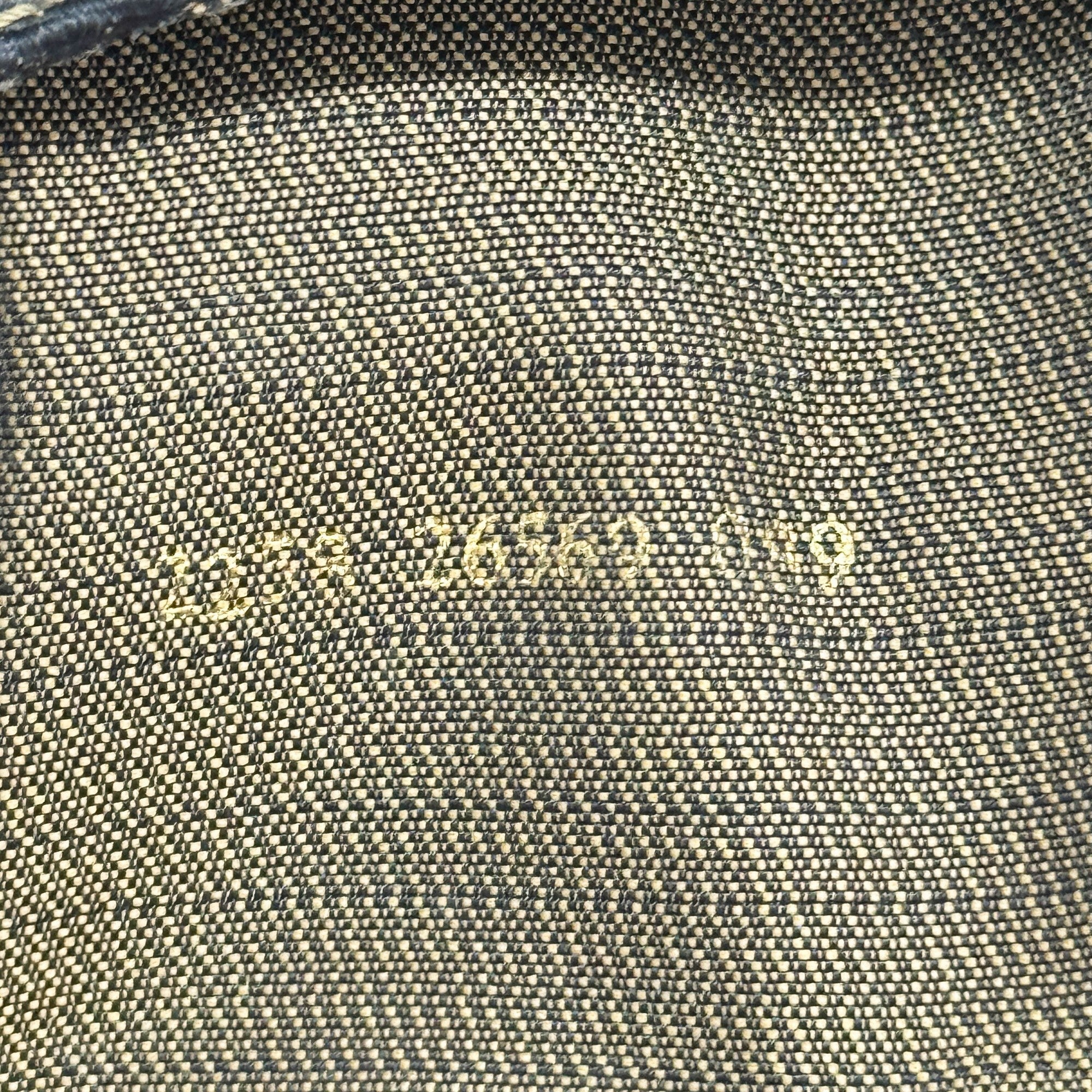 Zucca Brown Canvas Hobo Shoulder Bag