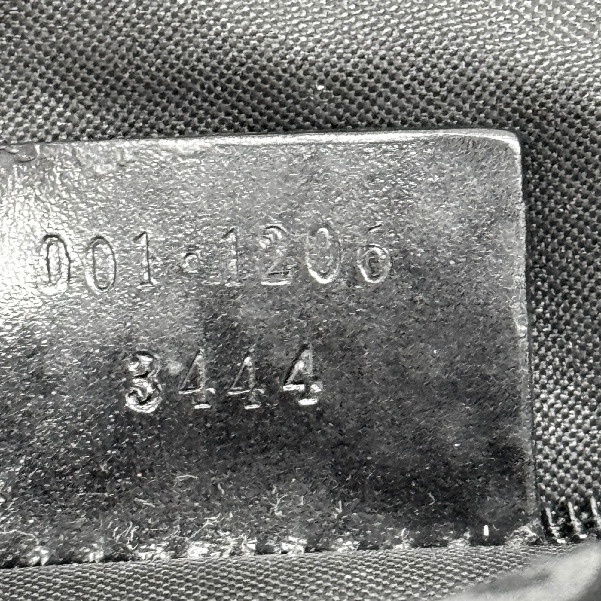 Black GG Suede Shoulder Bag