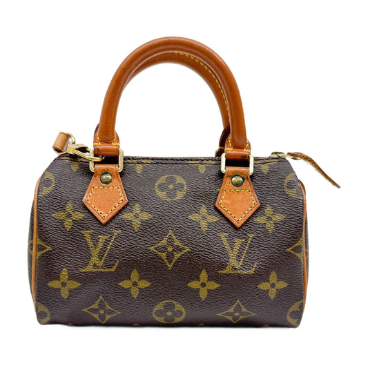 Nano Speedy Brown Monogram Canvas Crossbody Bag