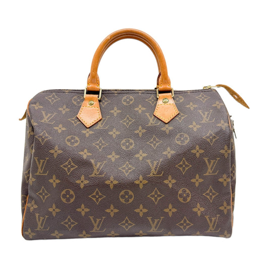 Speedy 30 Brown Monogram Hand Bag