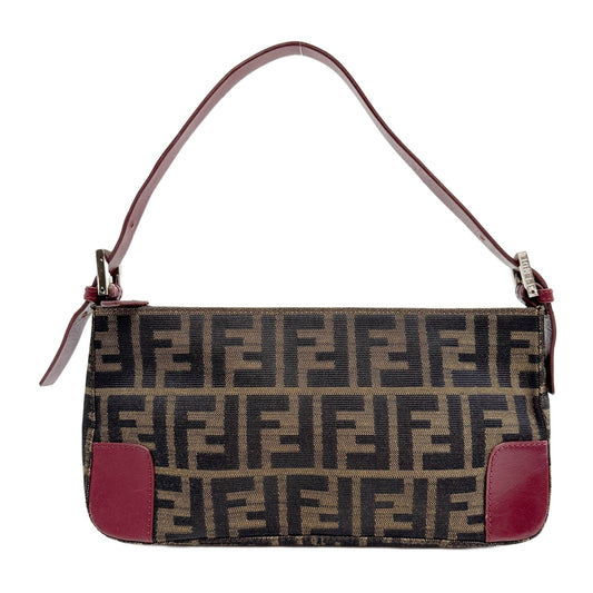 Zuuca Brown Canvas Shoulder Bag