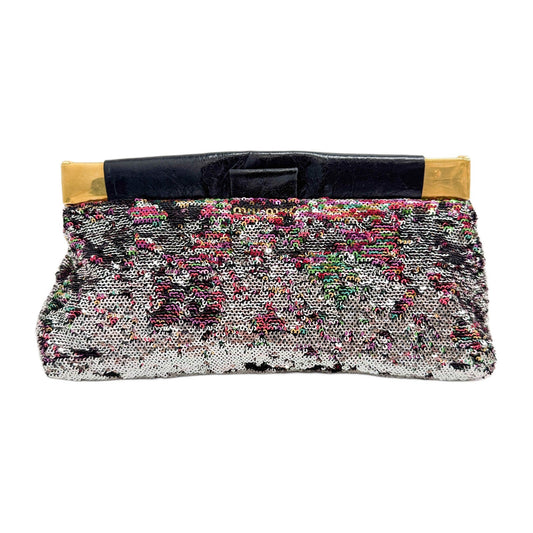 Multicolor Sequin Clutch Bag