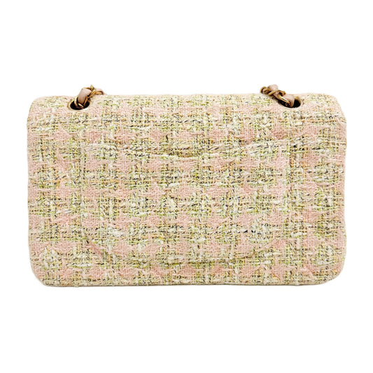 Flap 25 Tweed Classic Chain Shoulder Bag