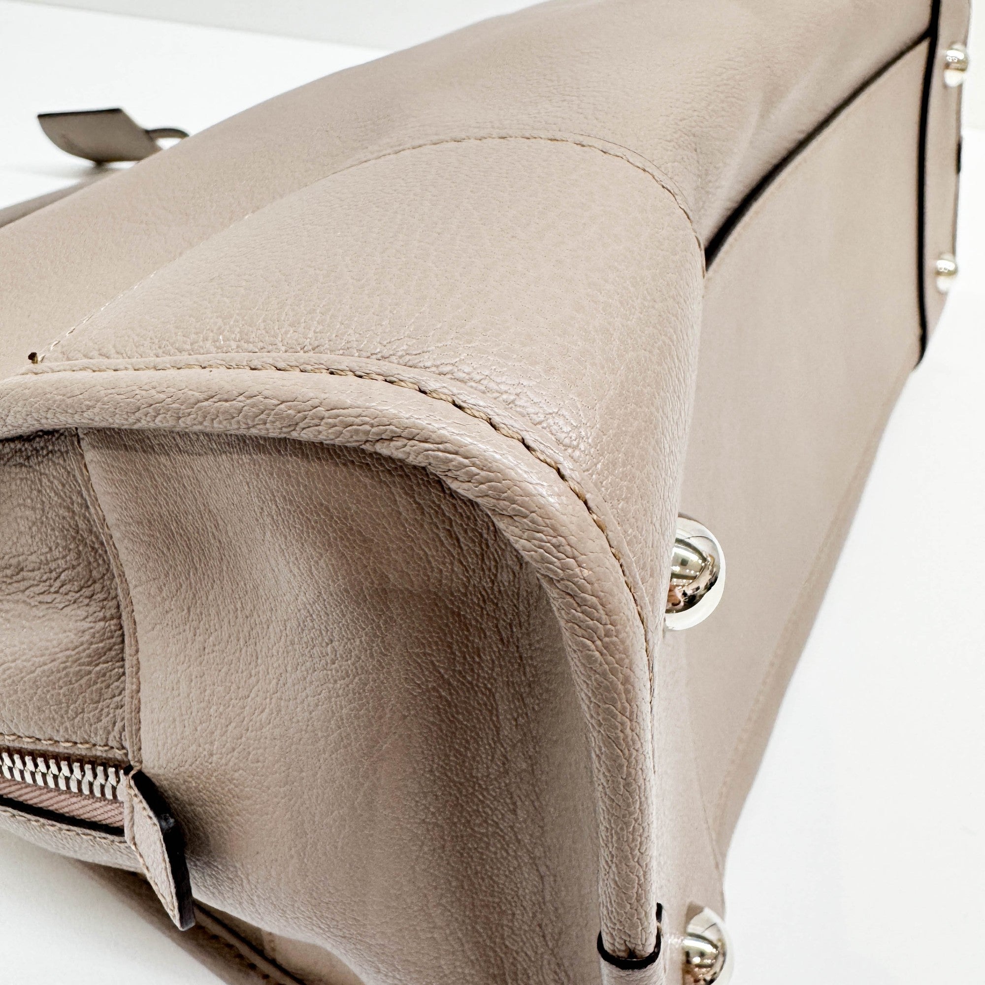 Amazona 36 Beige Handle Bag