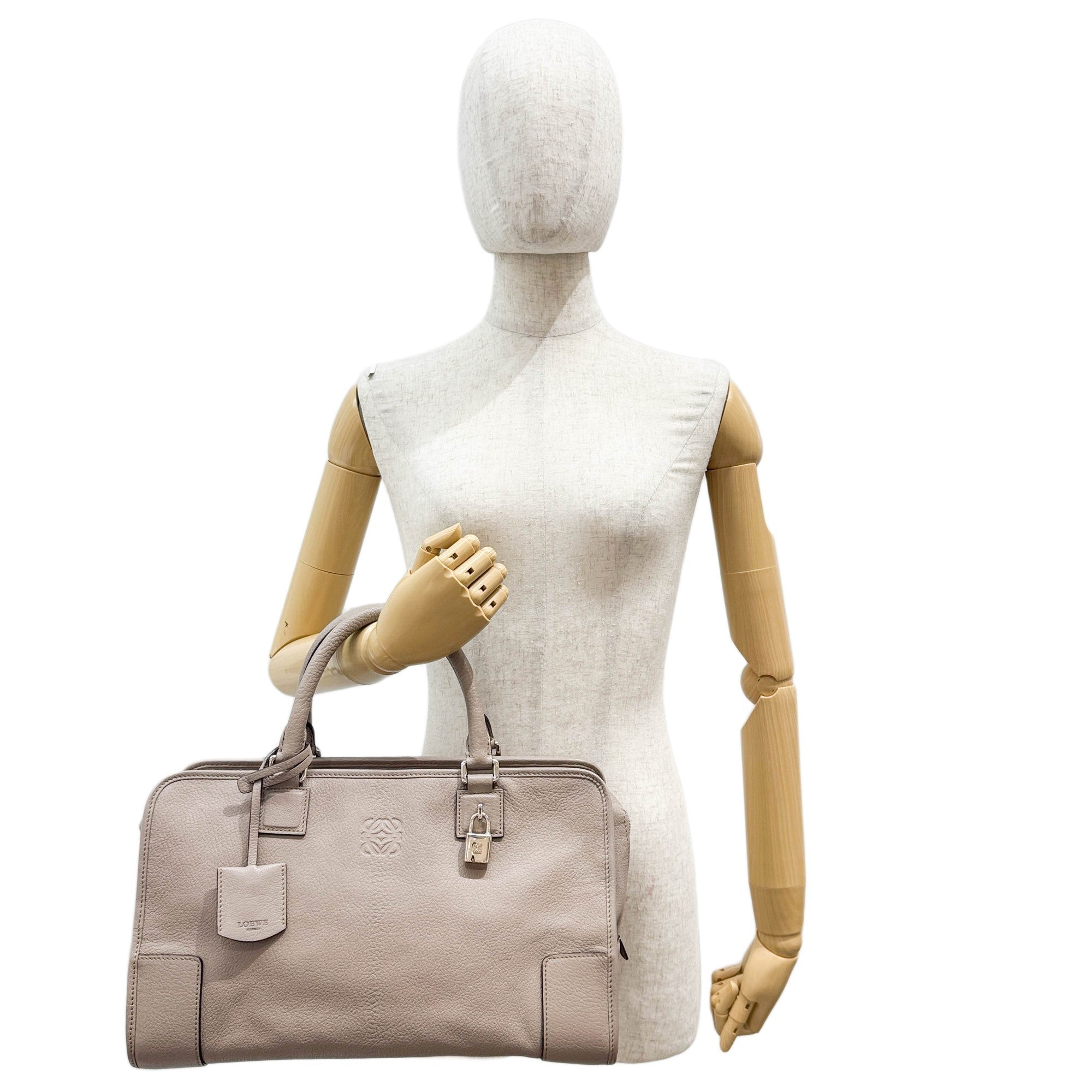 Amazona 36 Beige Handle Bag