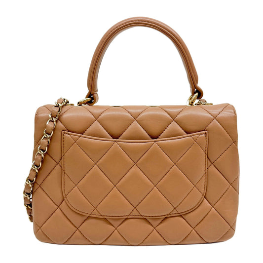 Classic Flap Matelasse Dusty Pink Leather Two Way Bag