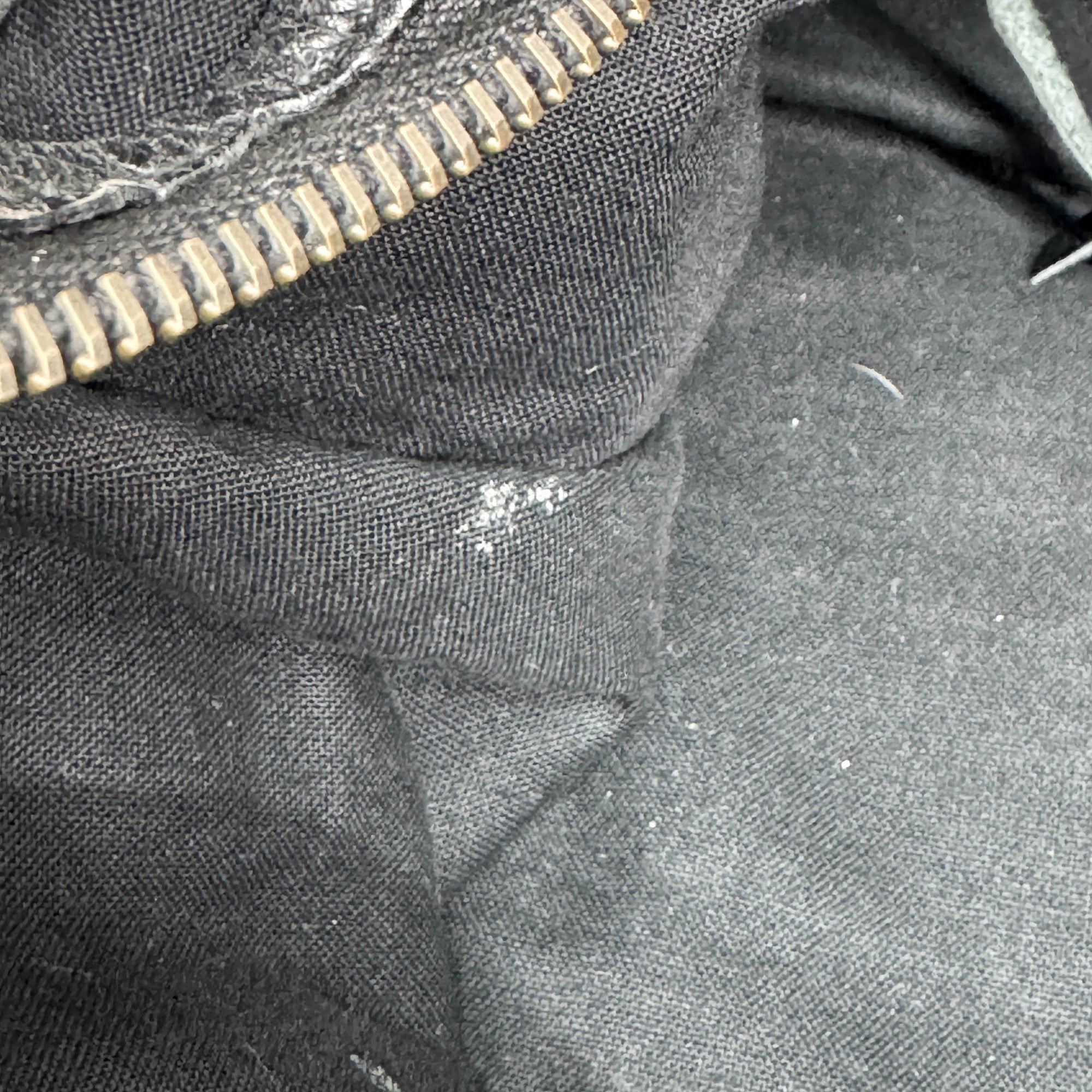 Part Time Black Leather Two Way Bag