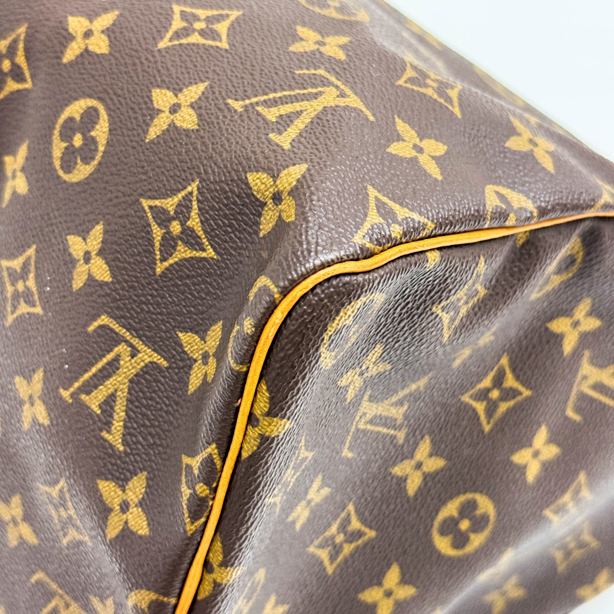 Speedy 40 Brown Monogram Canvas Hand Bag