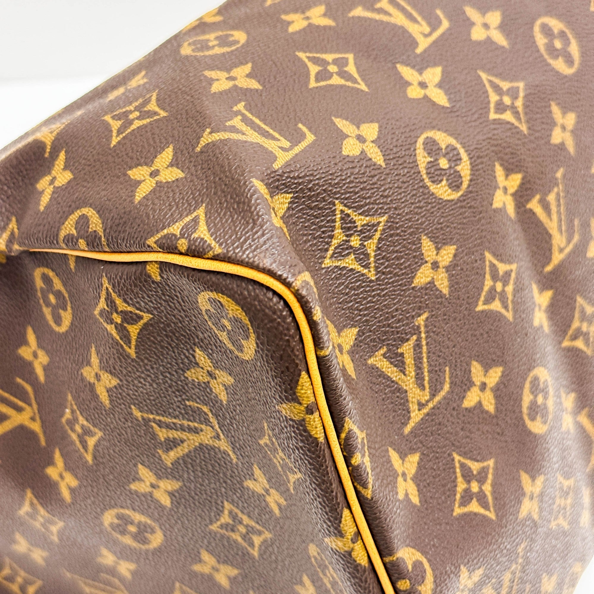 Speedy 40 Brown Monogram Canvas Hand Bag