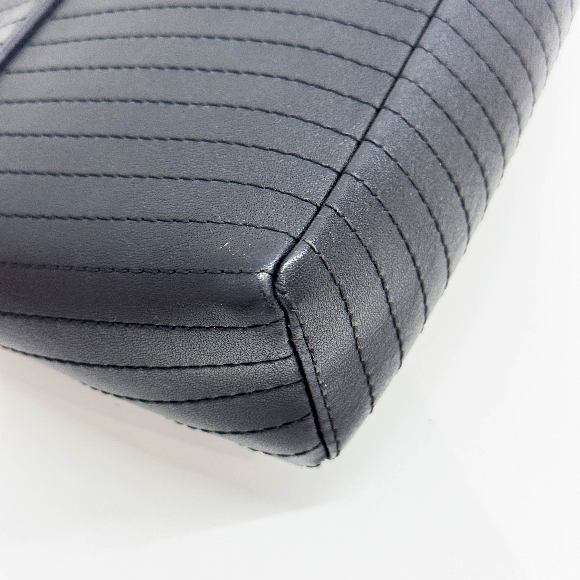 Black Leather Crossbody Bag