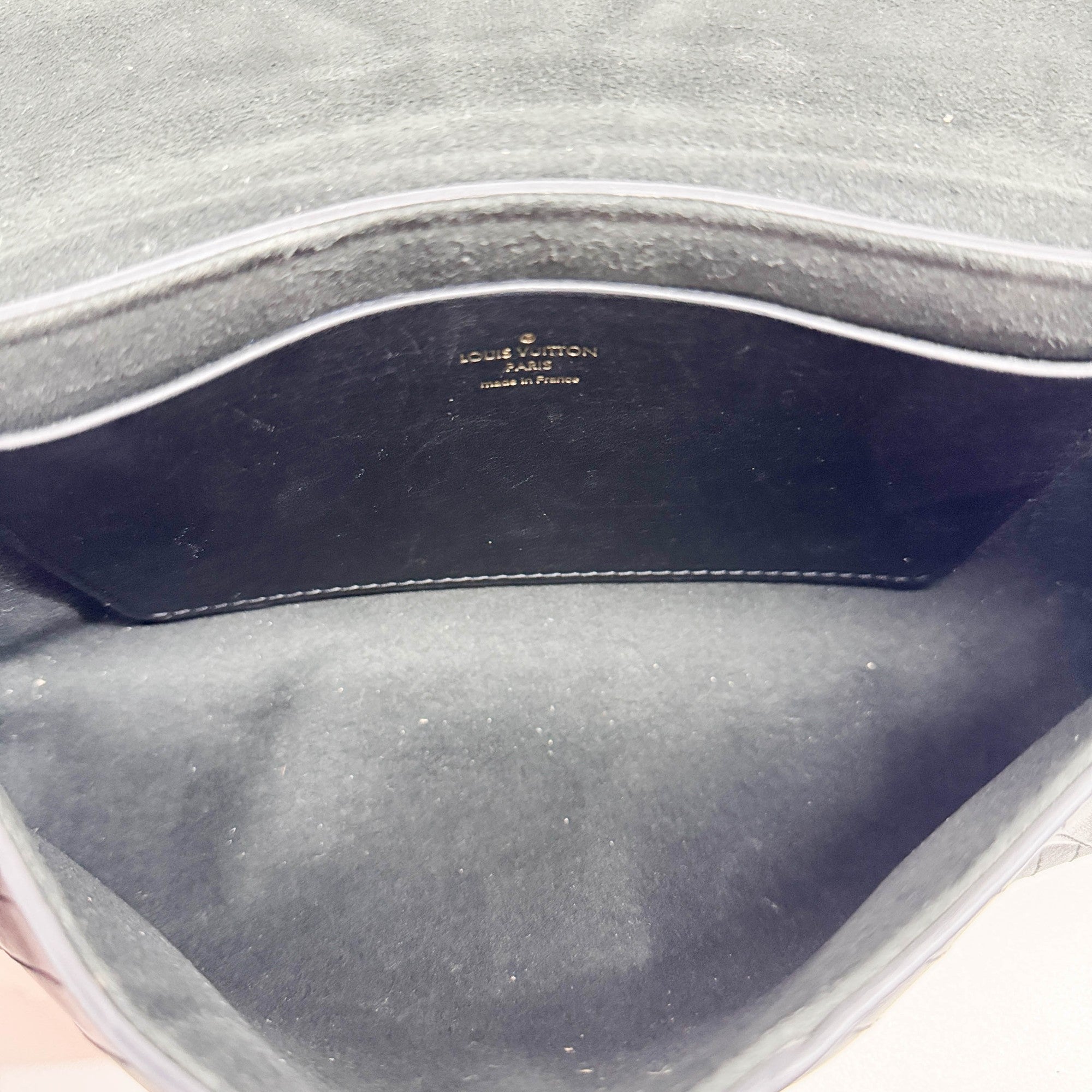 Black Leather Crossbody Bag