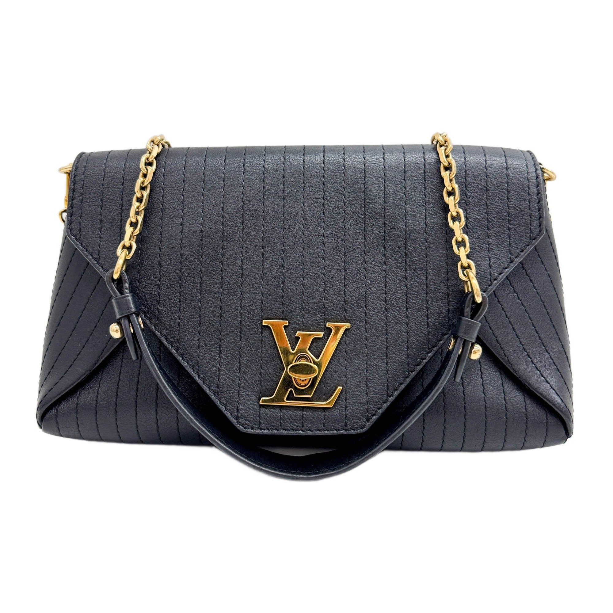 Black Leather Crossbody Bag