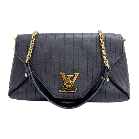 Black Leather Crossbody Bag