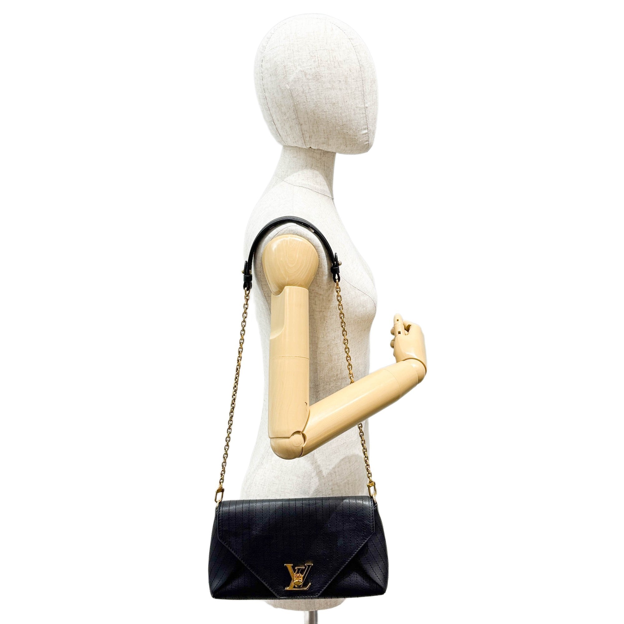 Black Leather Crossbody Bag