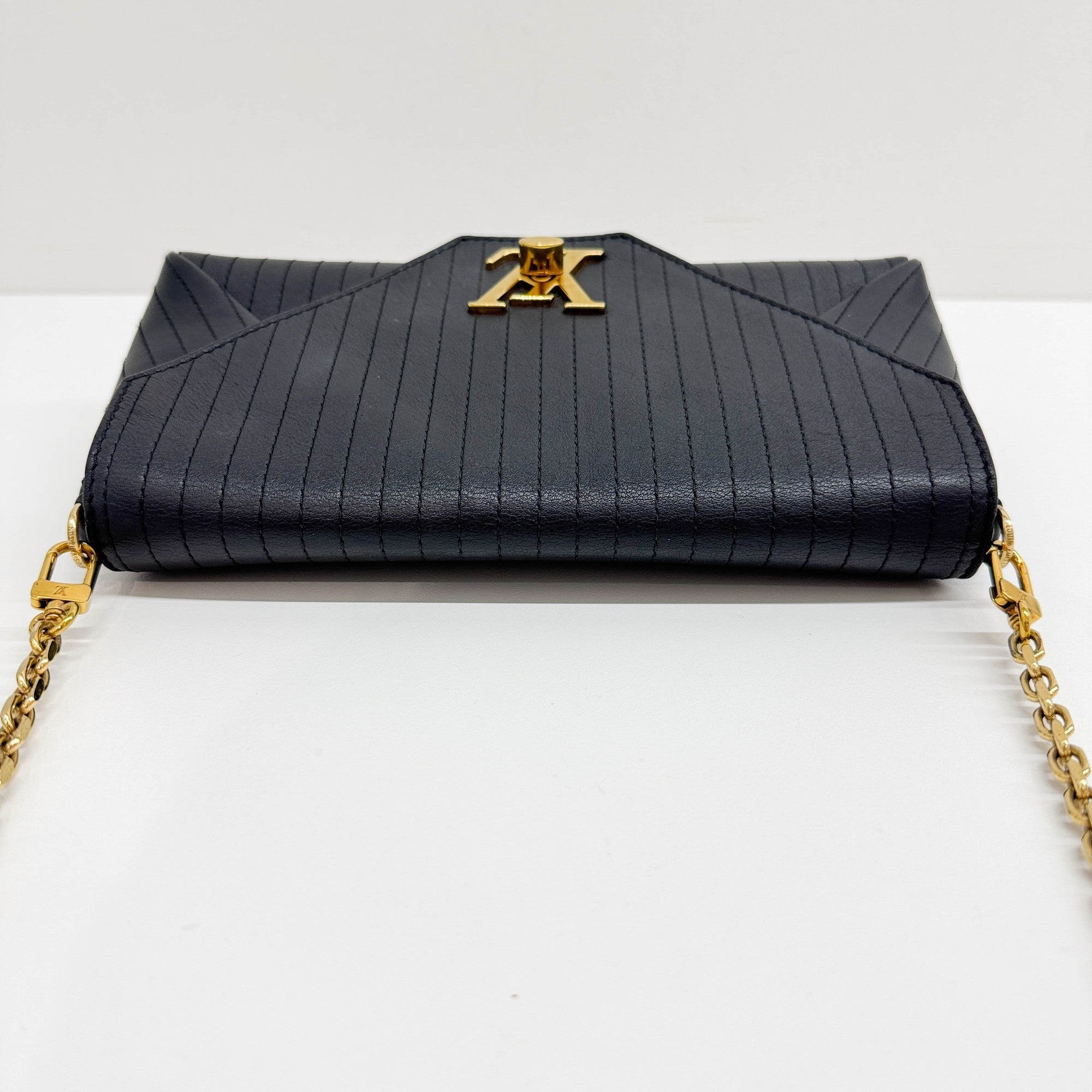 Black Leather Crossbody Bag