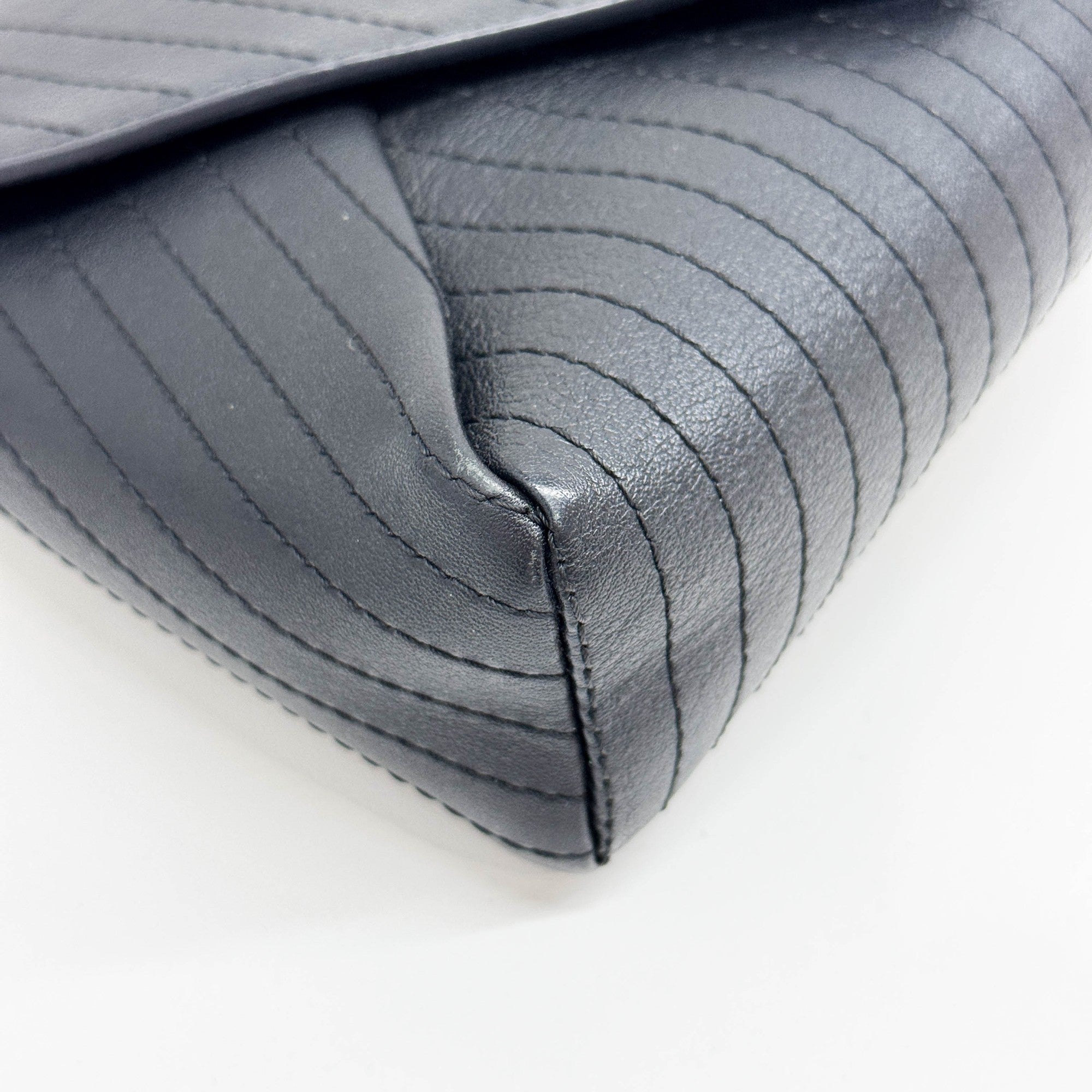 Black Leather Crossbody Bag