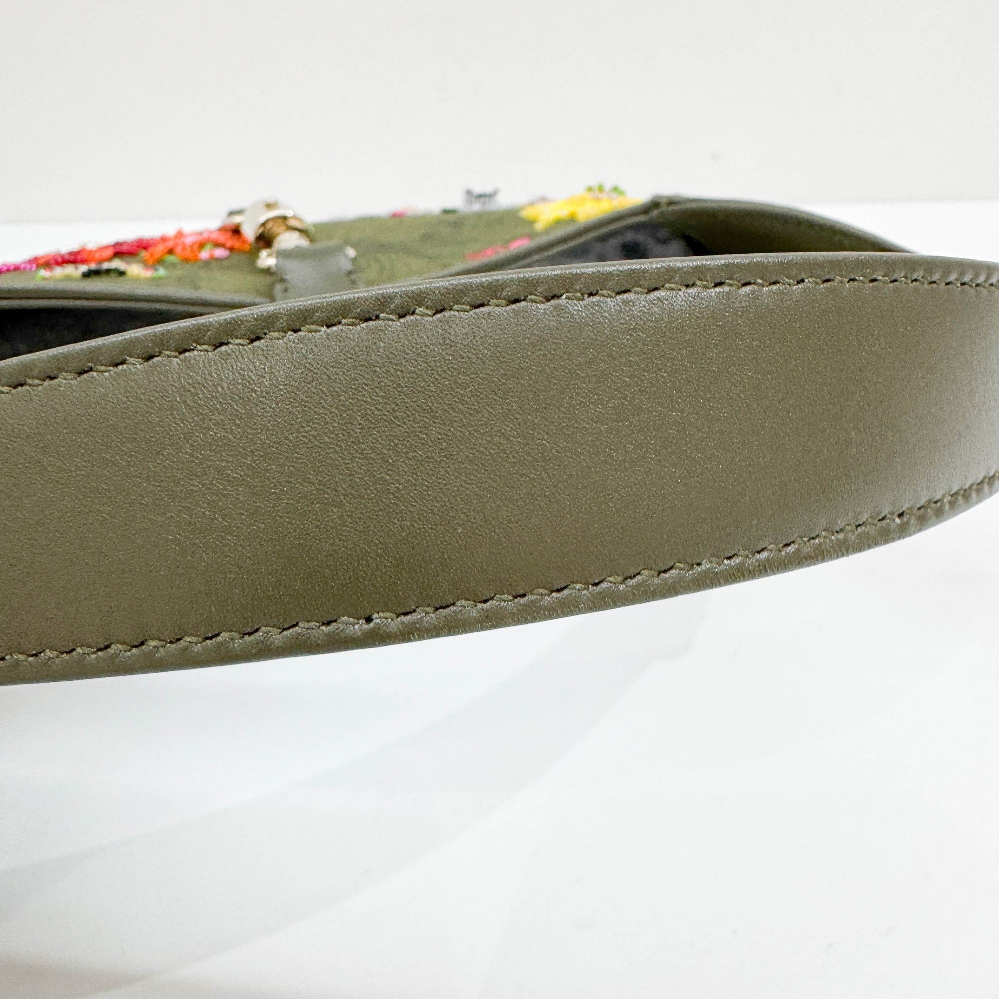 Jackie 1961 Green Shoulder Bag