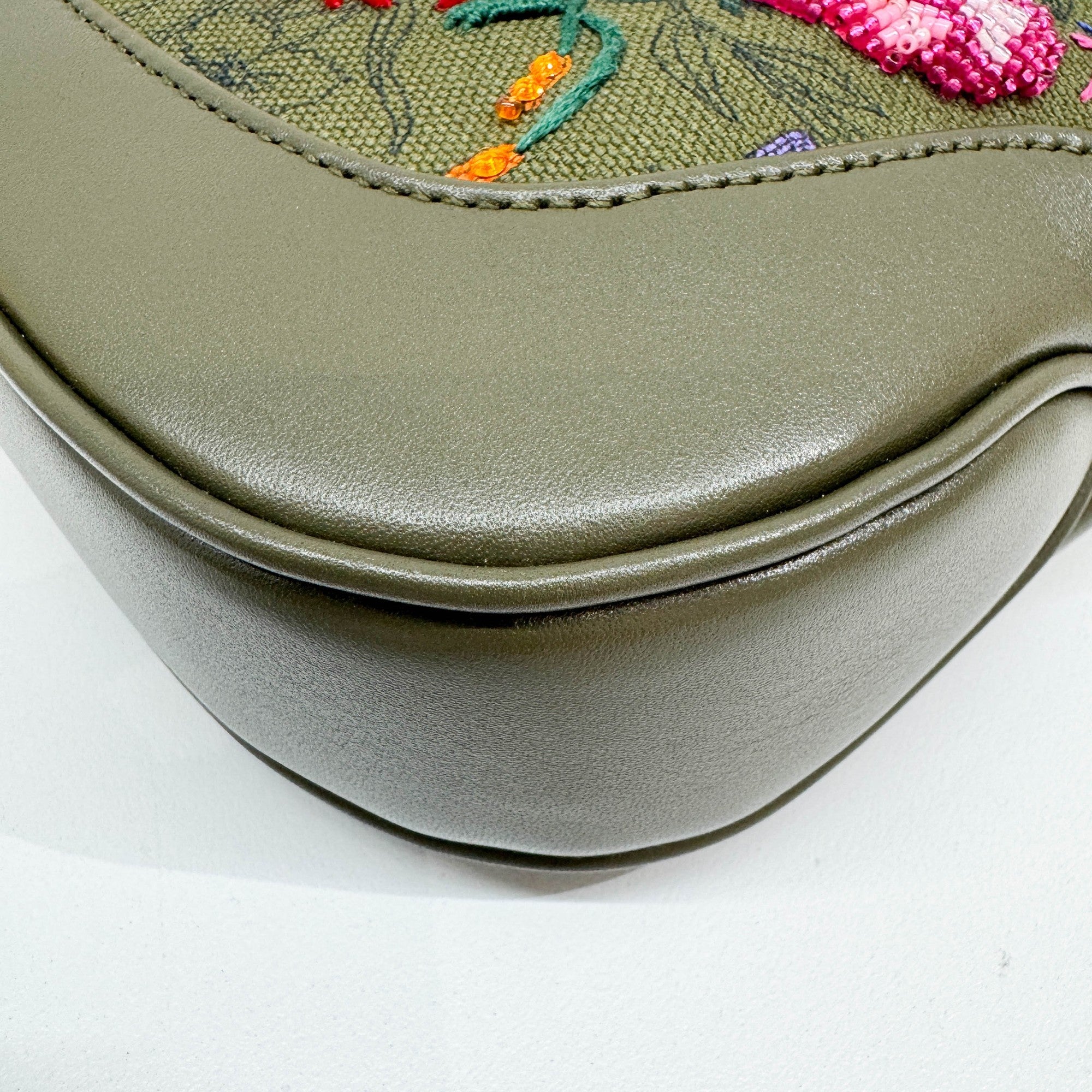 Jackie 1961 Green Shoulder Bag