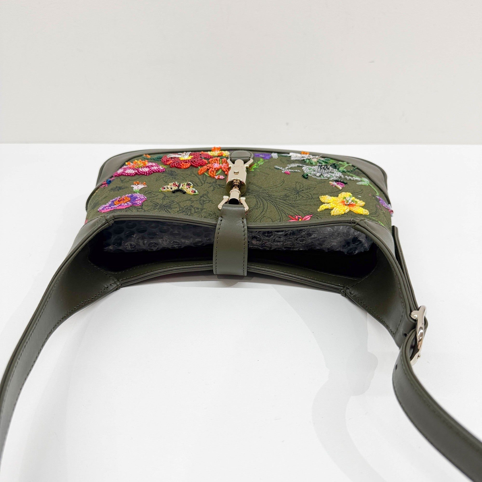 Jackie 1961 Green Shoulder Bag