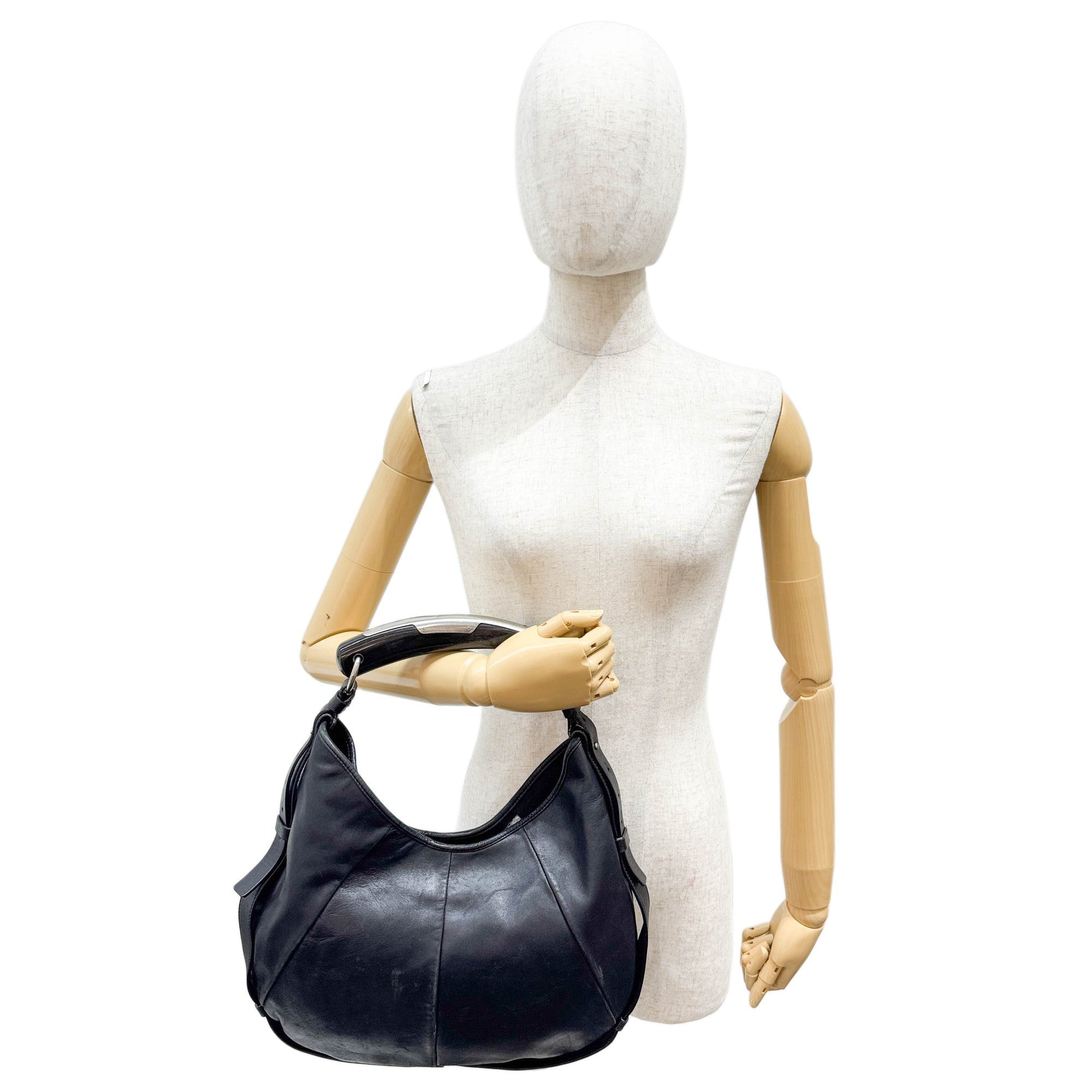 Mombasa Black Handle Bag