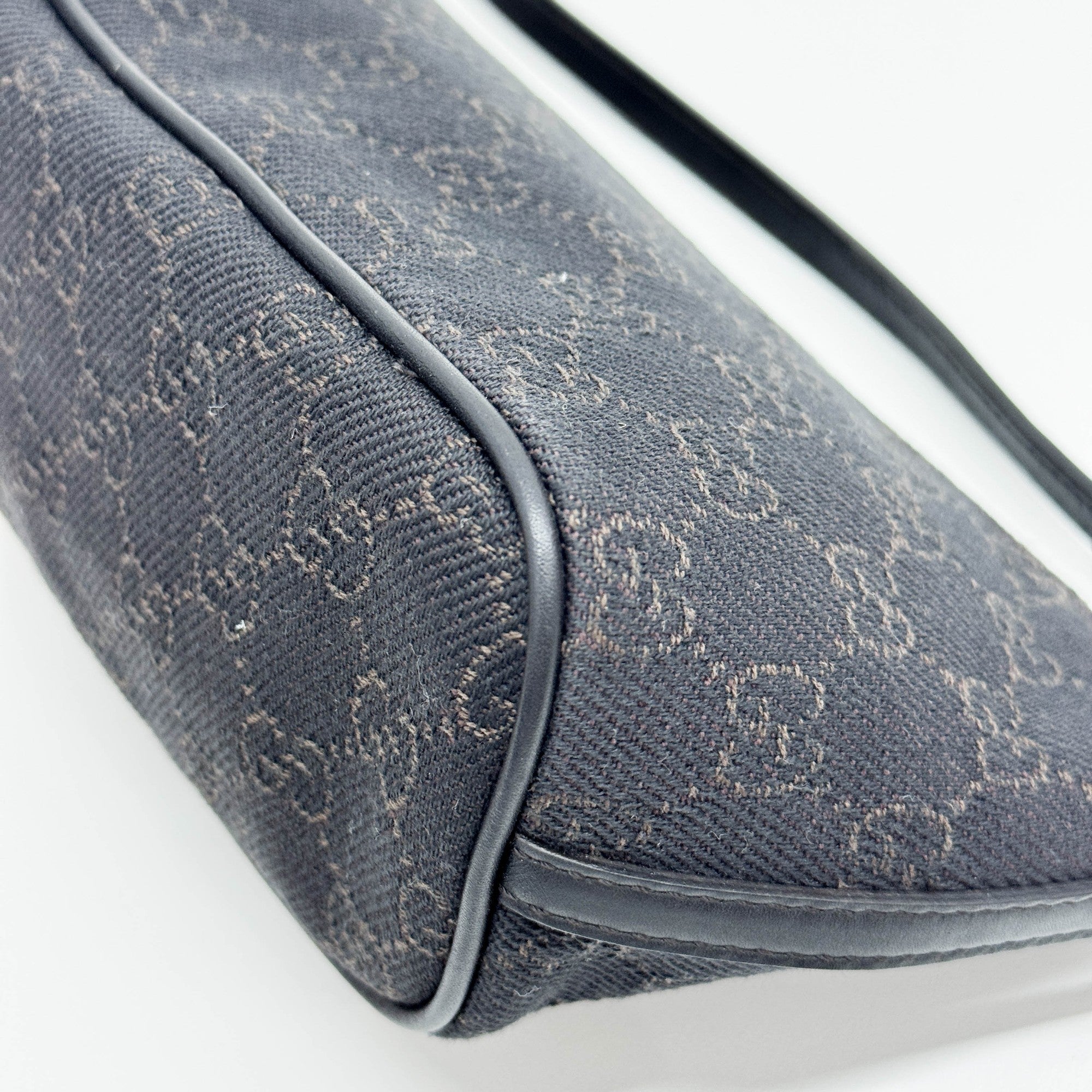 Boat Black GG Canvas Hand Bag