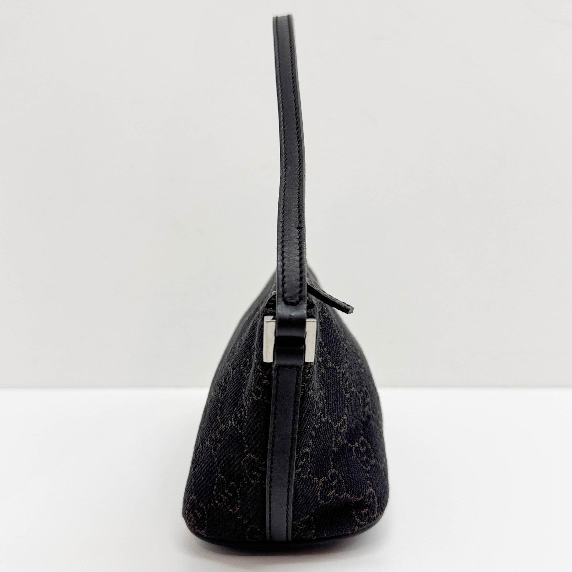 Boat Black GG Canvas Hand Bag
