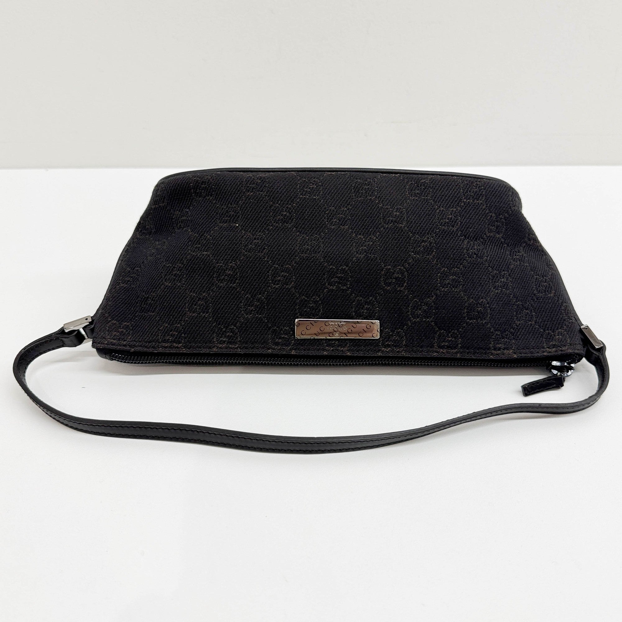 Boat Black GG Canvas Hand Bag