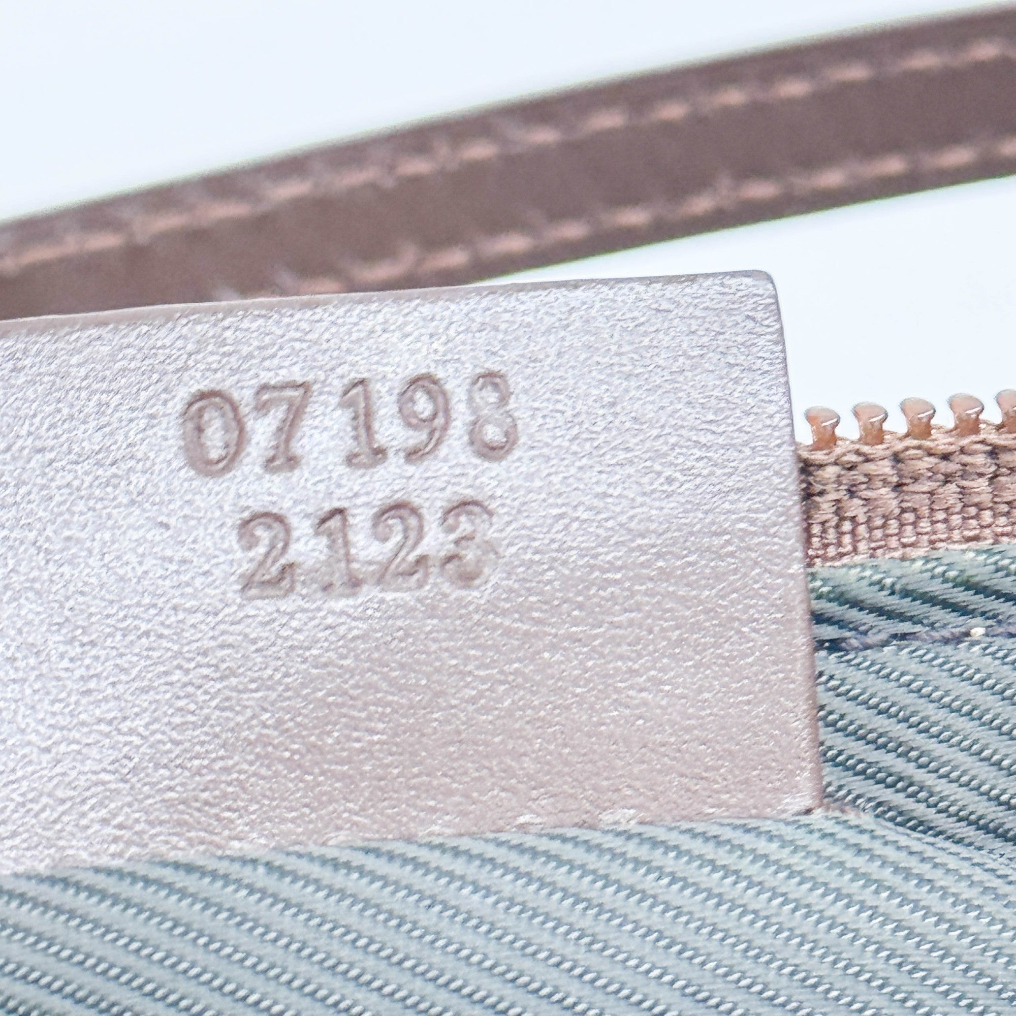 Boat Brown GG Canvas Hand Bag