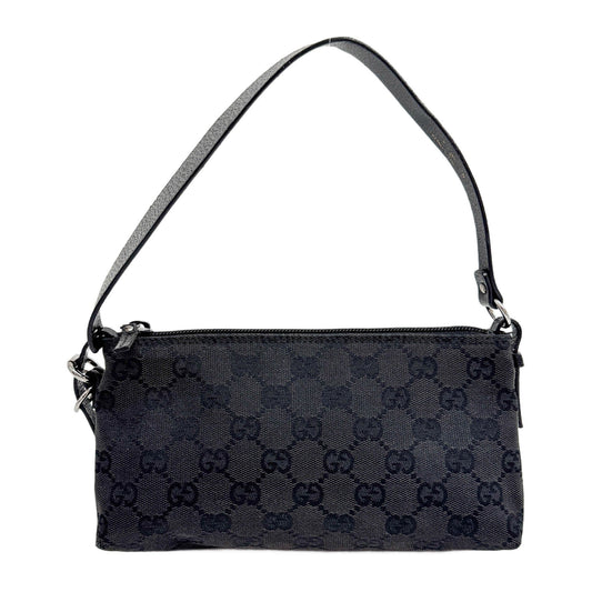 Pouch Black GG Canvas Shoulder Bag