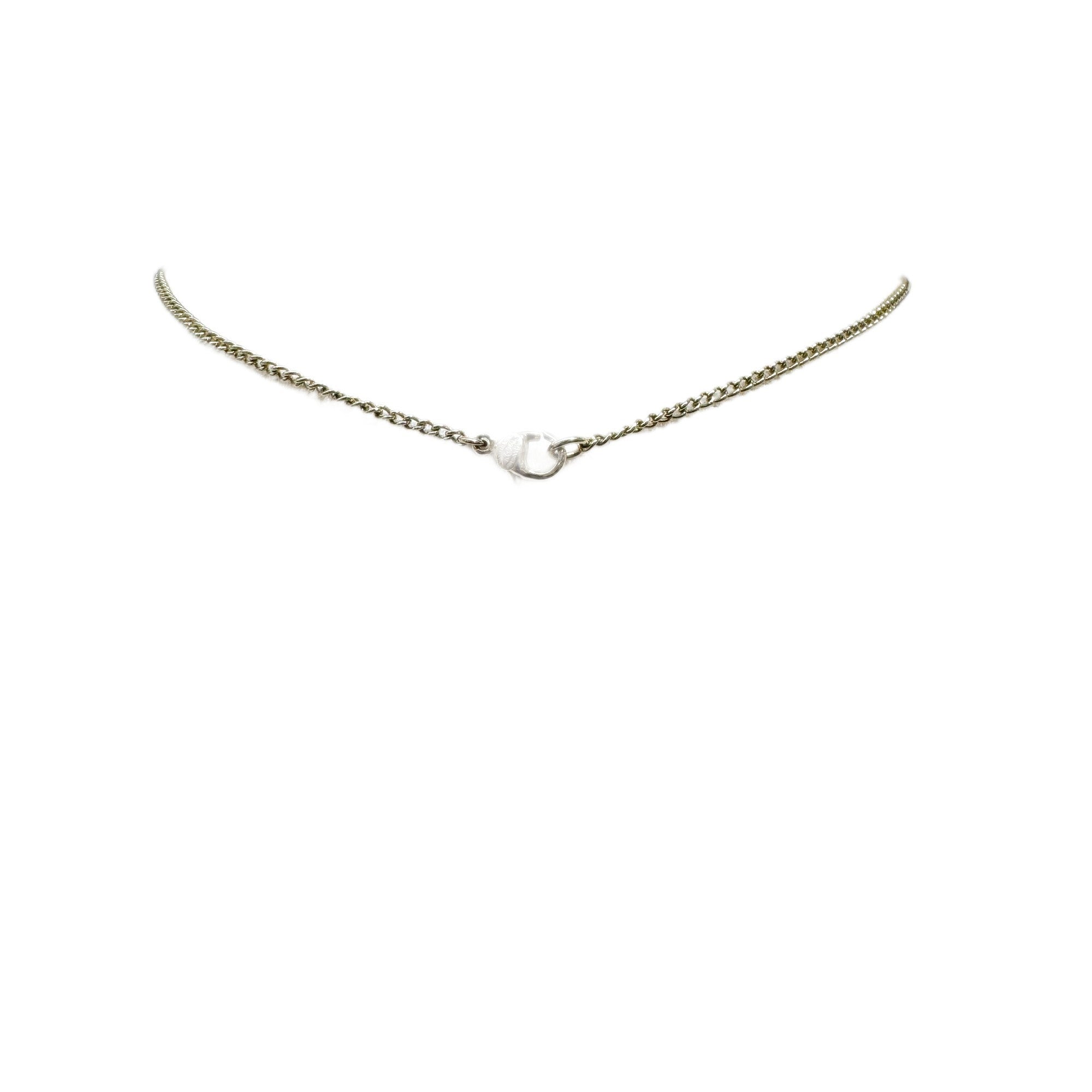 CC Pendant 2007 Gold Metal Chain Necklace