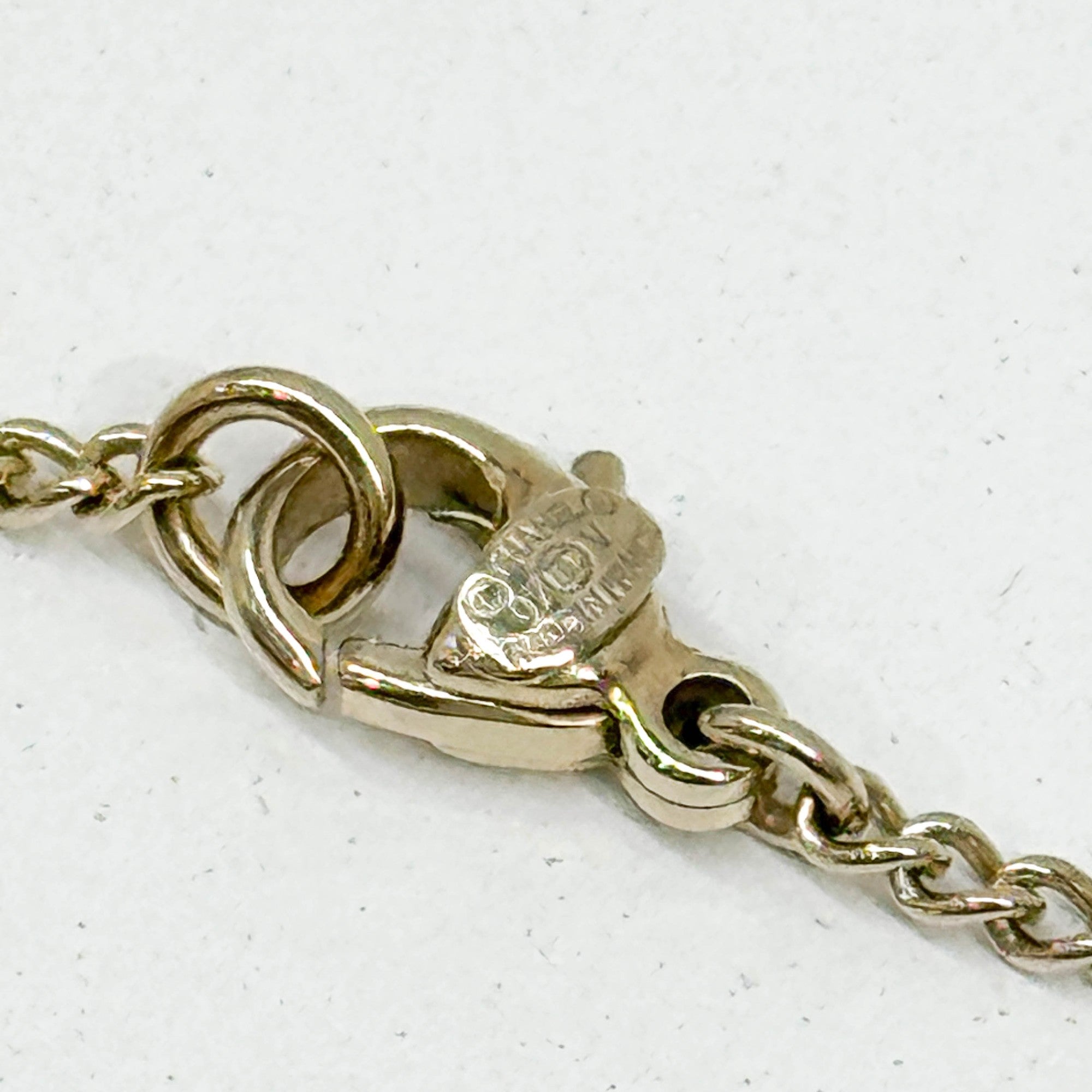 CC Pendant 2007 Gold Metal Chain Necklace