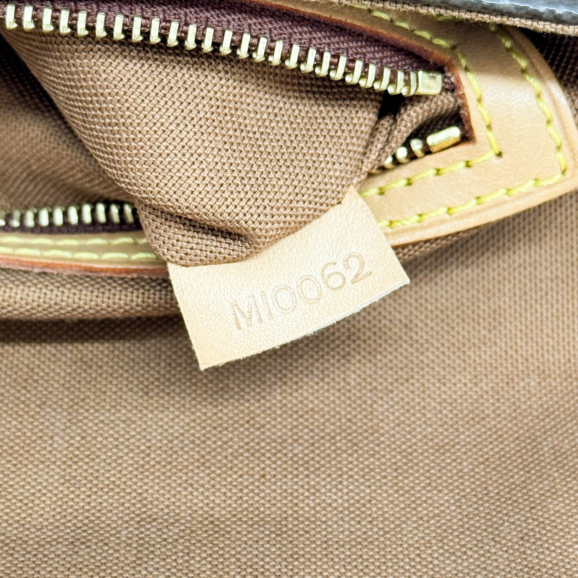 Brown Monogram Canvas Shoulder Bag