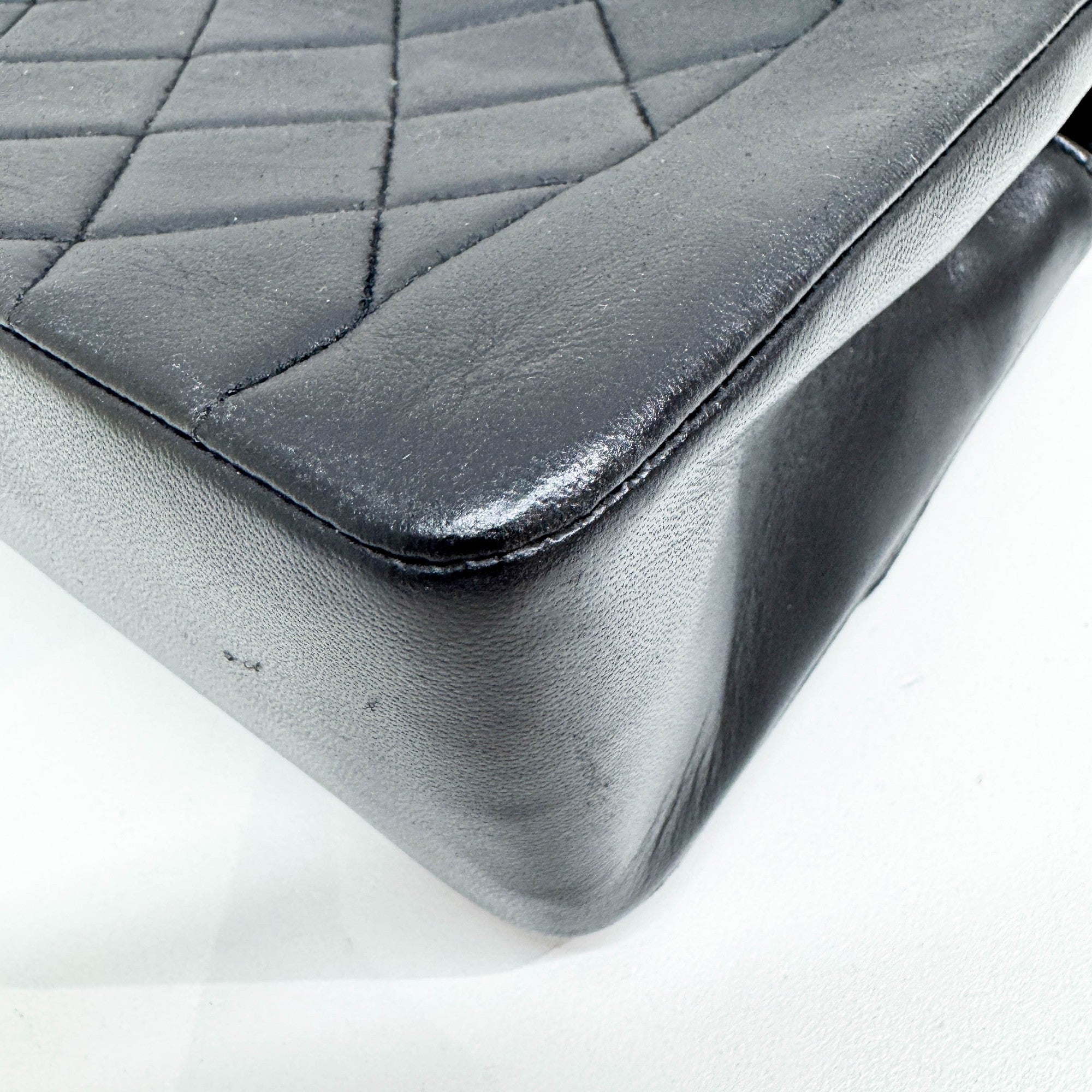 Diana 2017 Matelasse Black Leather Shoulder Bag