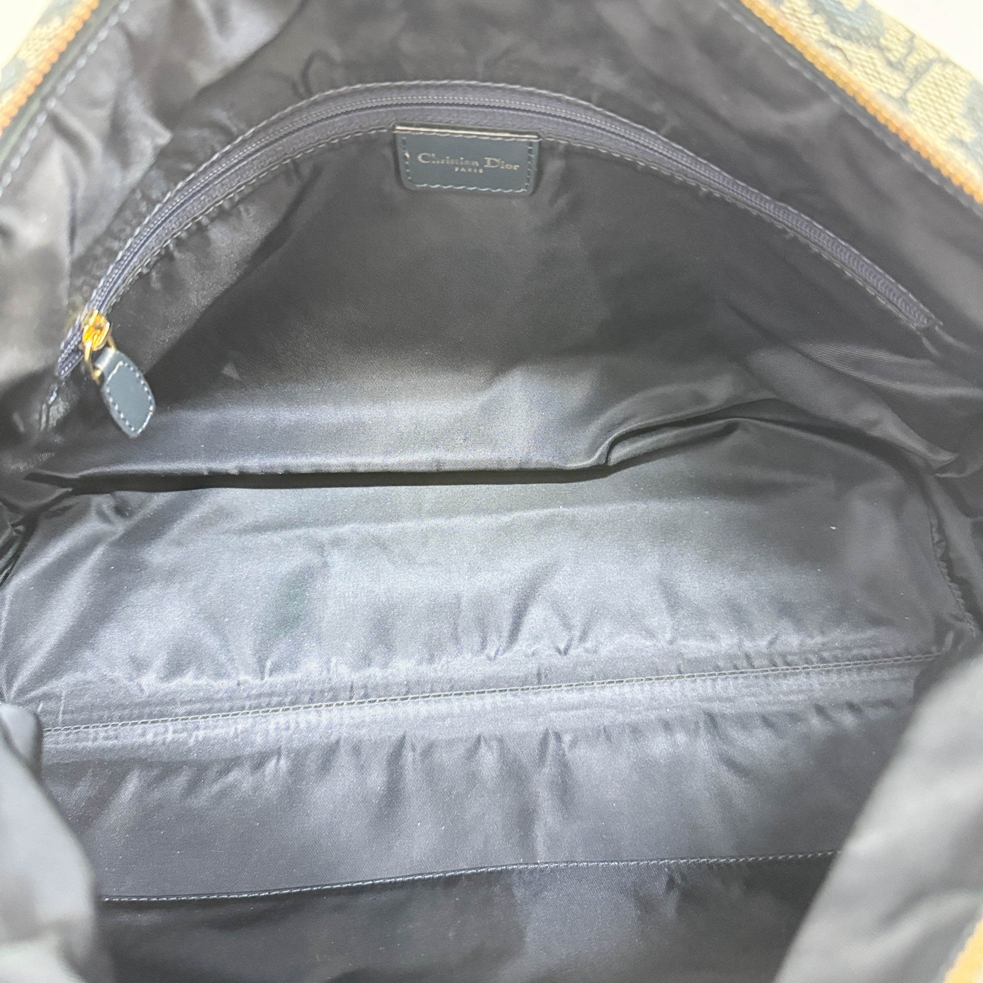 Boston Blue Trotter Canvas Handle Bag