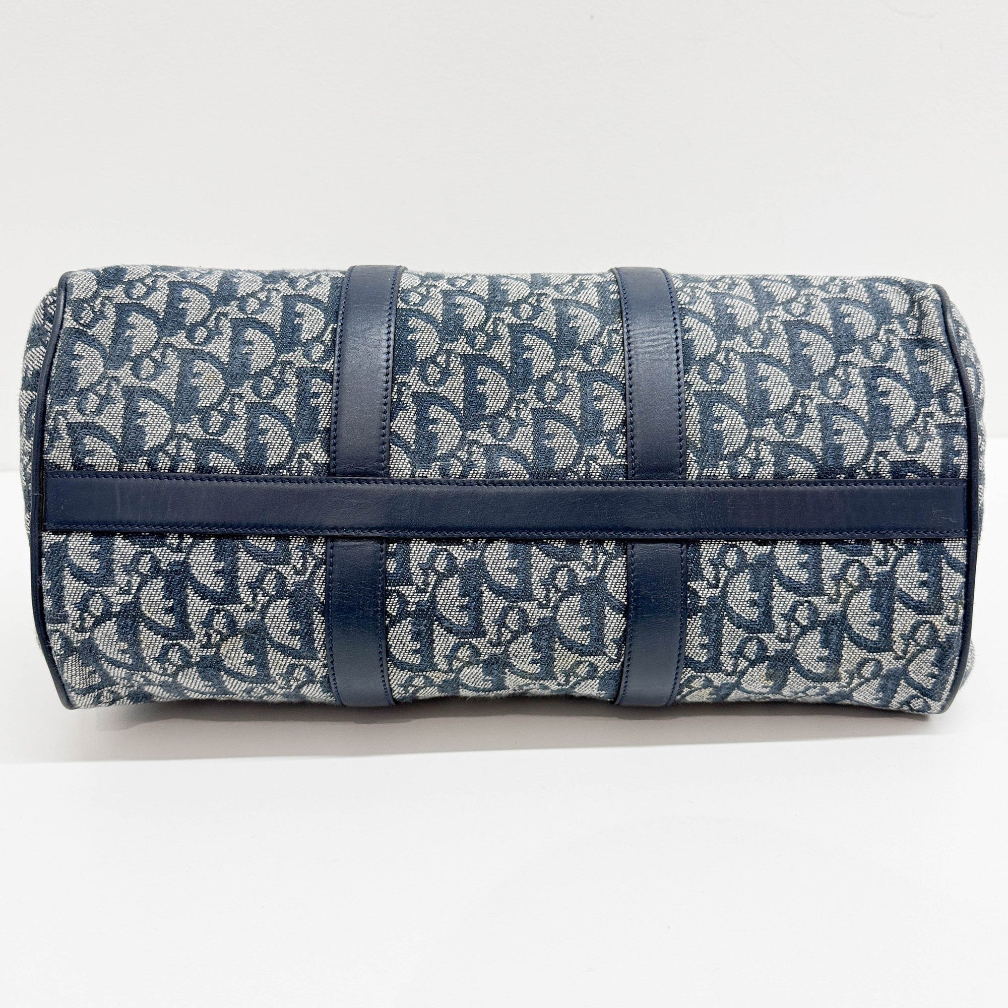 Boston Blue Trotter Canvas Handle Bag