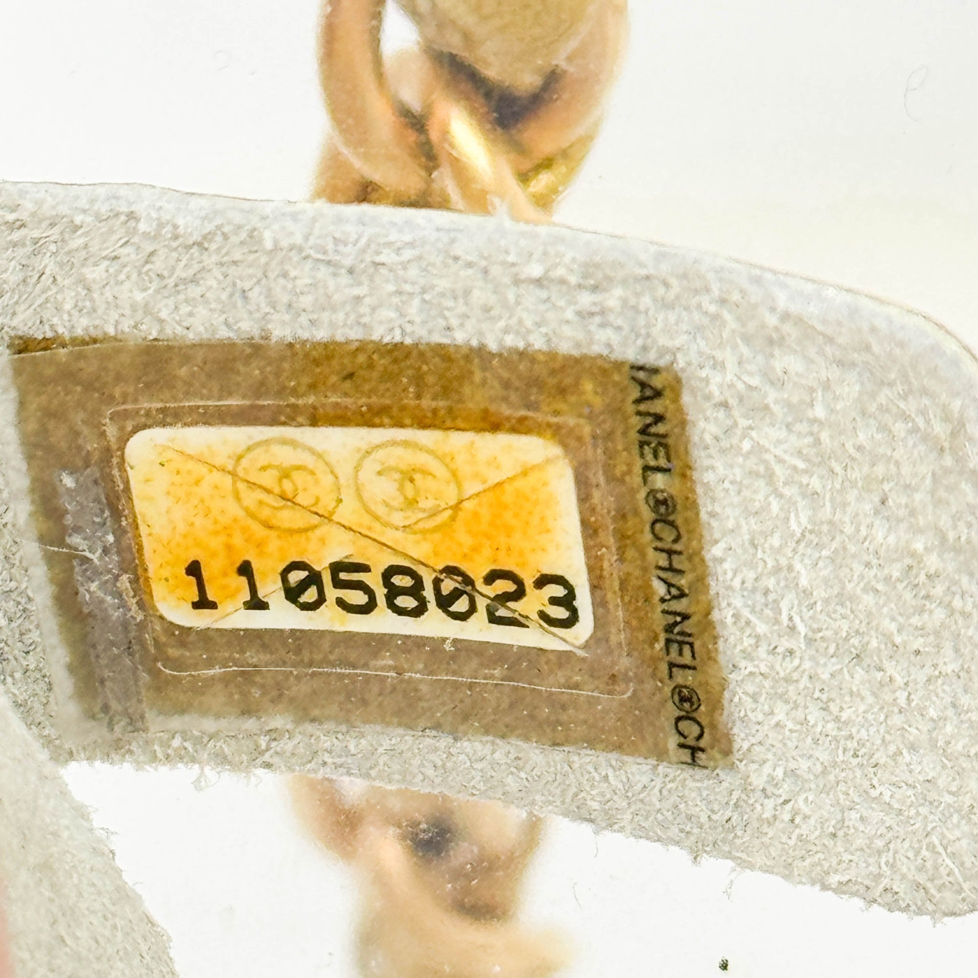 Classic Flap 2006 Gold Trim and Clear Vinyl Shoulder Bag