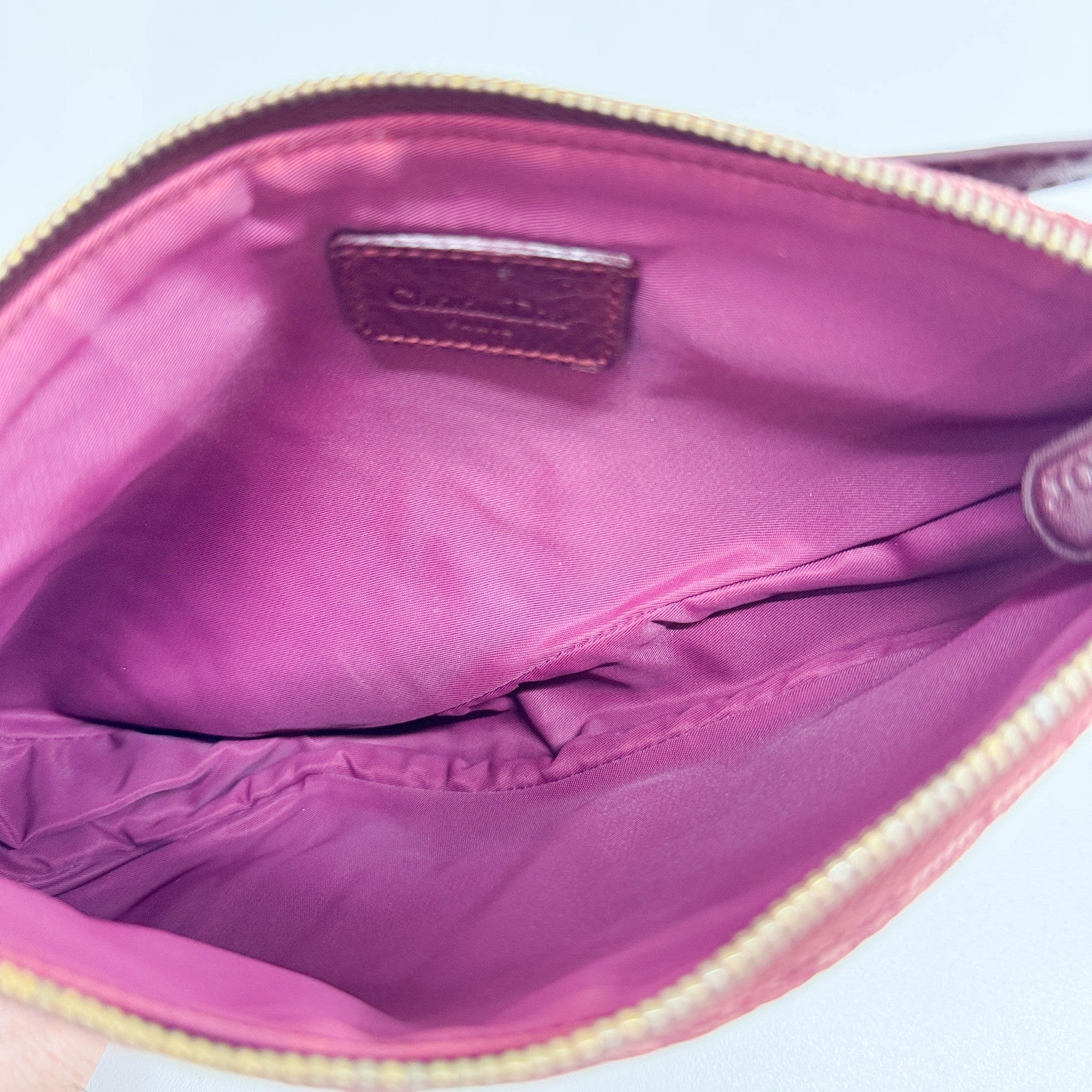 Saddle Vintage Classic Red Trotter Canvas Shoulder Bag