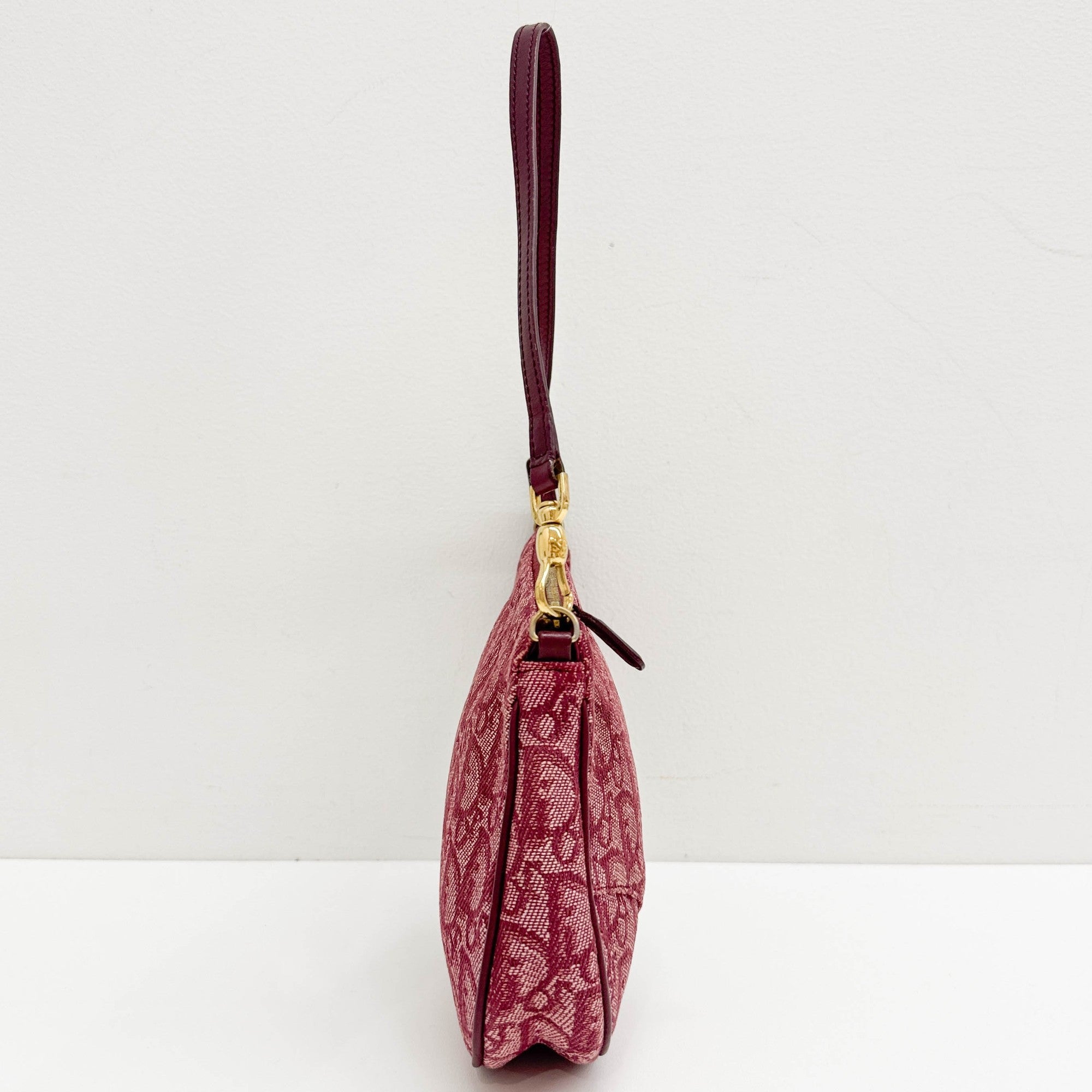 Saddle Vintage Classic Red Trotter Canvas Shoulder Bag