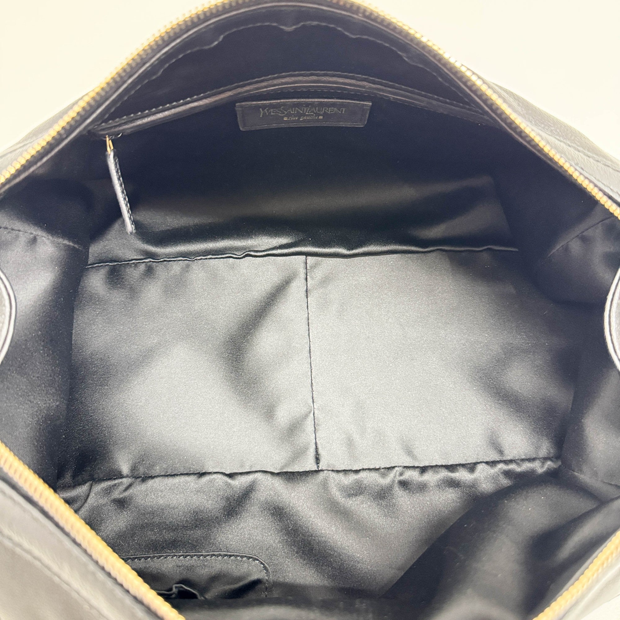 Muse Black Leather Shoulder Bag