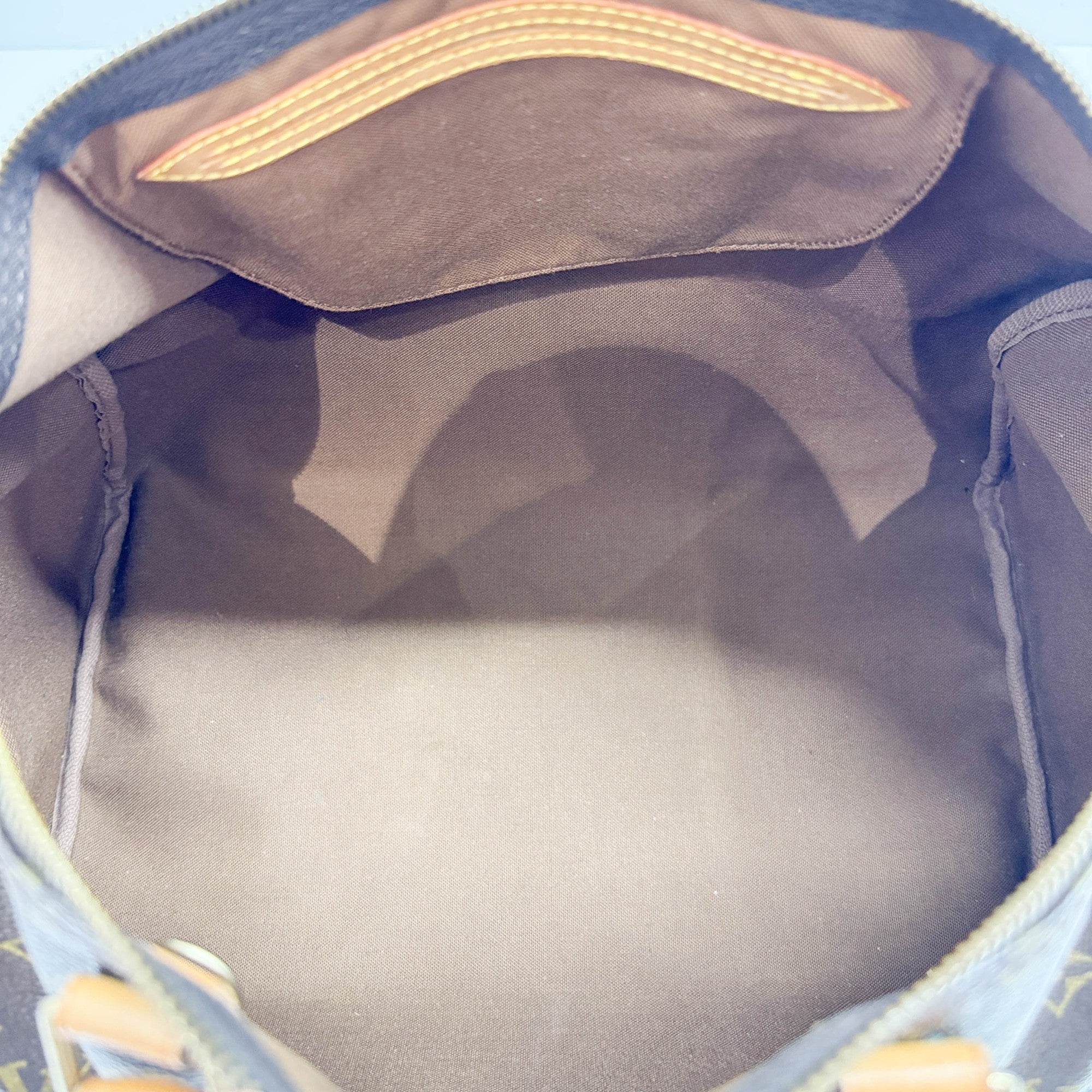 Speedy 35 Brown Monogram Canvas Hand Bag