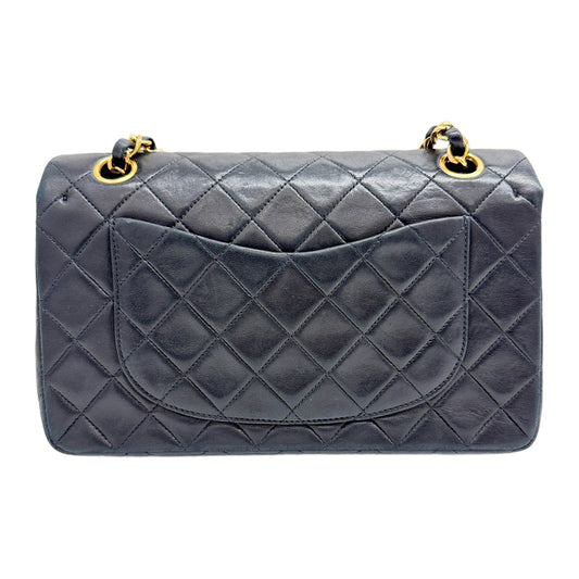 Classic Double Flap 2012 Matelasse Black Leather Shouder Bag