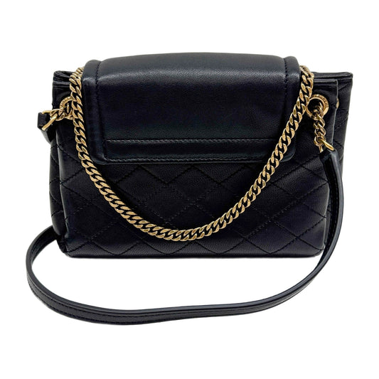 Mini Nolita Black Leather Shoulder Bag