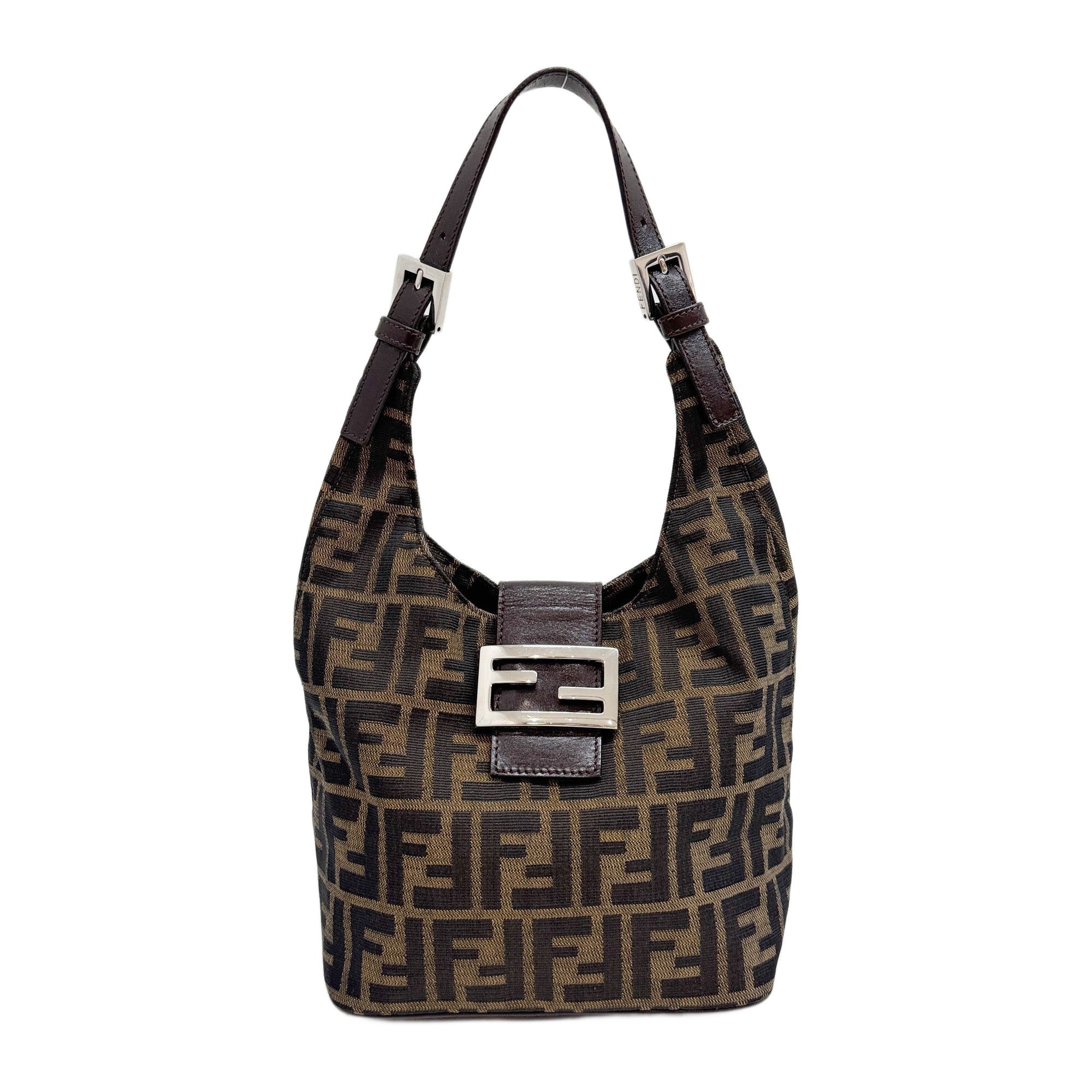 Brown Zucca Shoulder Bag