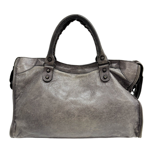 The City Cigar Brown Leather Two Way Bag