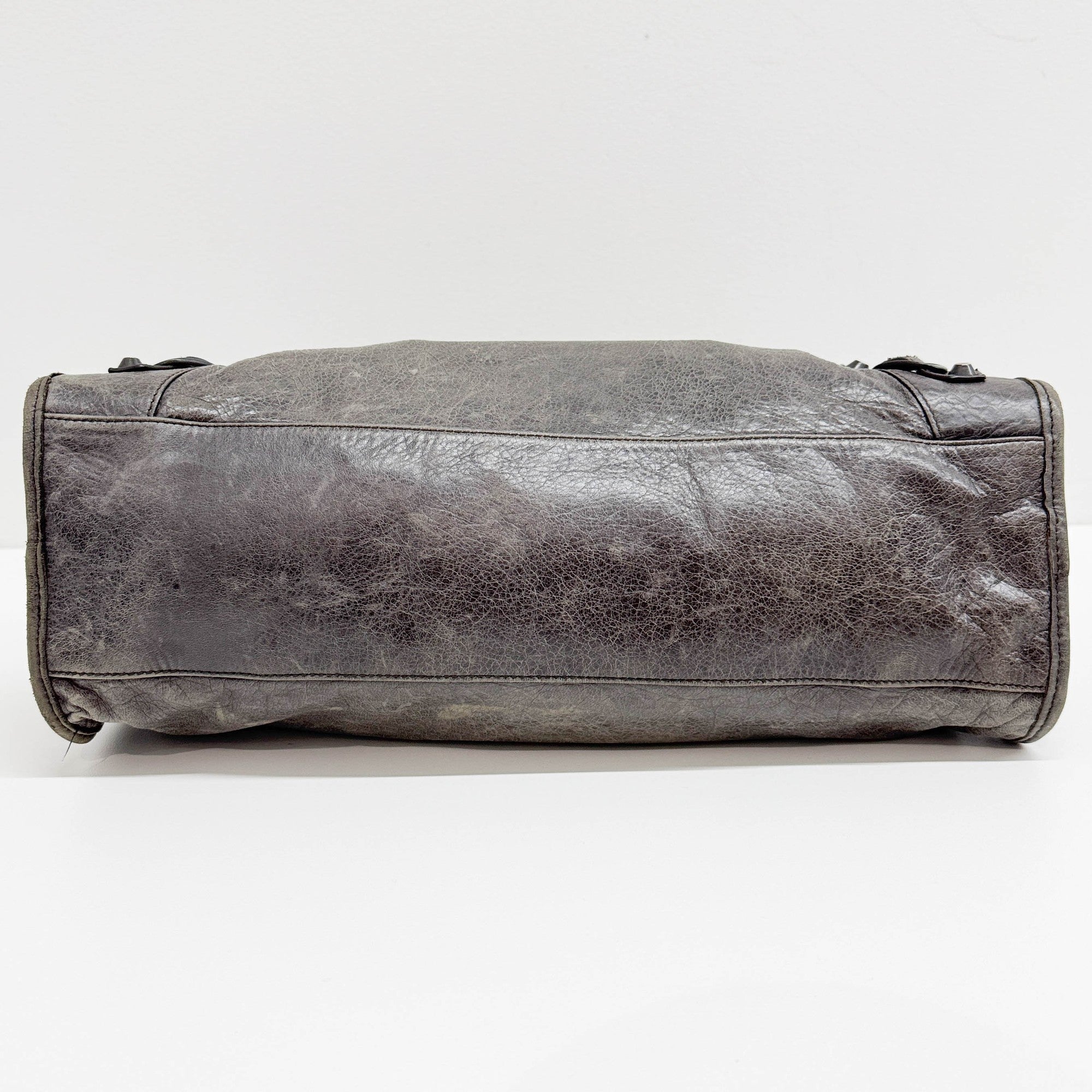 The City Cigar Brown Leather Two Way Bag