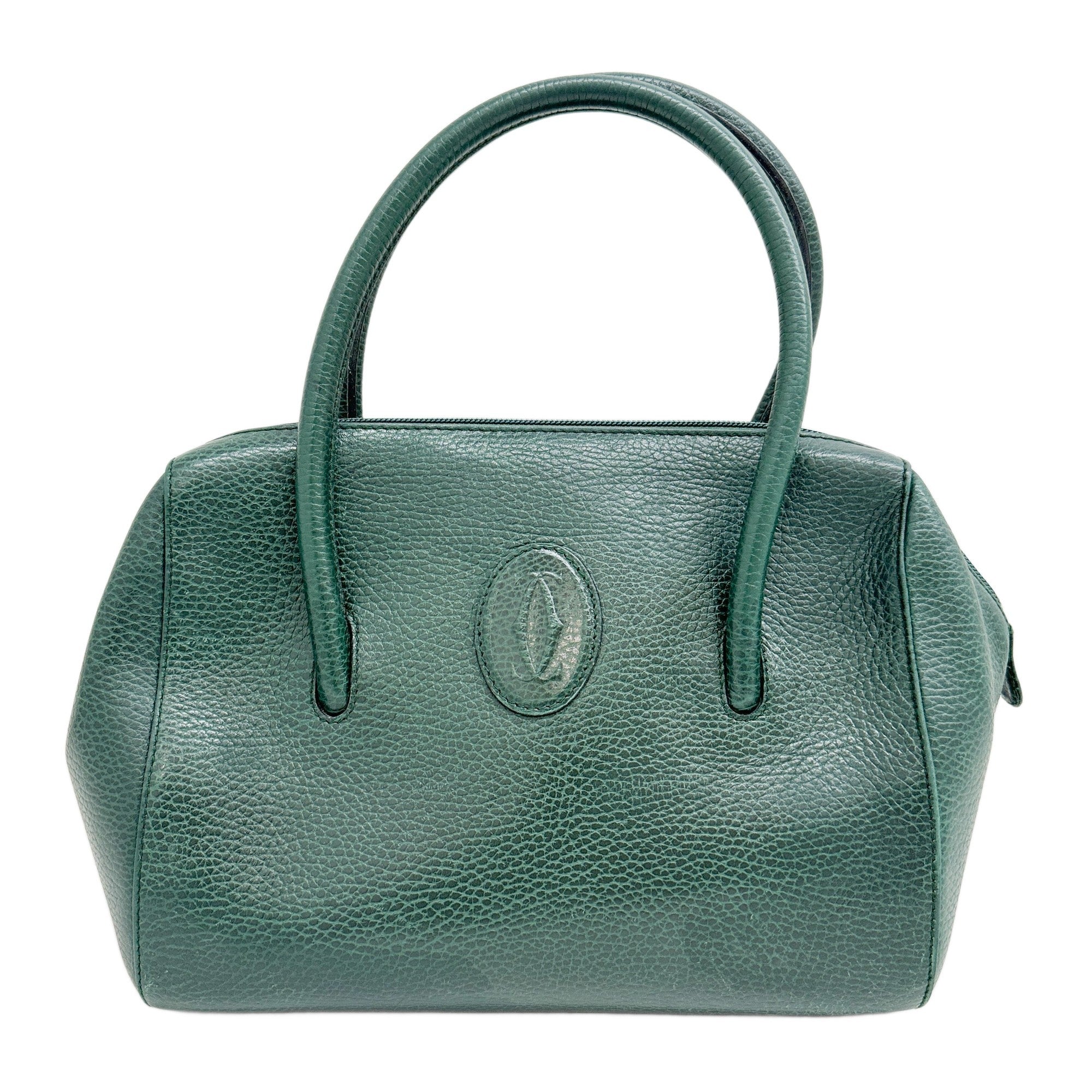 ヴィンテージcartier bag♡ CARTIER BLACK SHOULDER BAG | VINTAGE PARIS