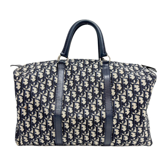 Boston Blue Trotter Canvas Hand Bag